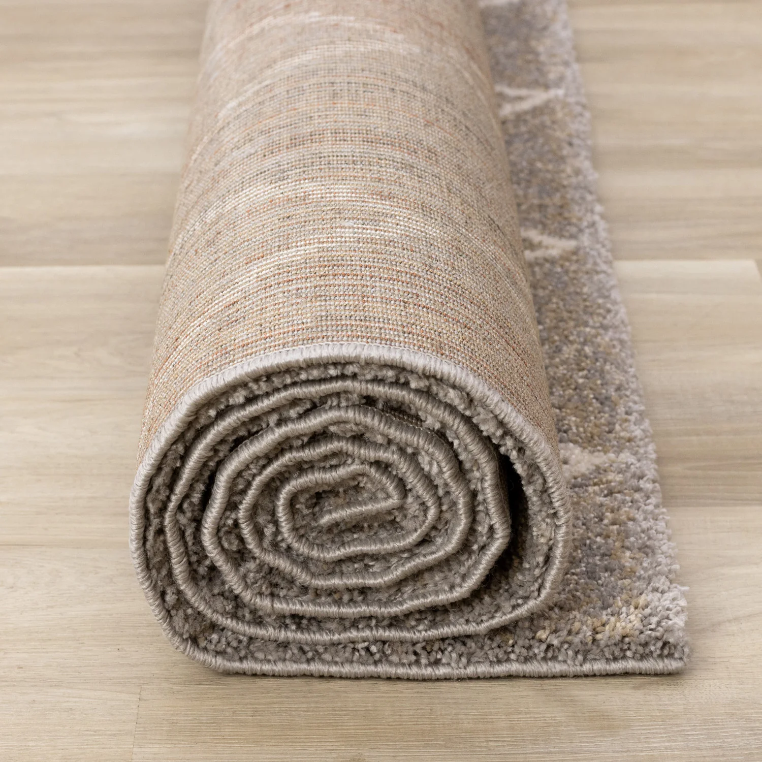 Halle Casual Contemporary Trellis Area Rug - 8' X 11' - Greige/Cream - Image 13