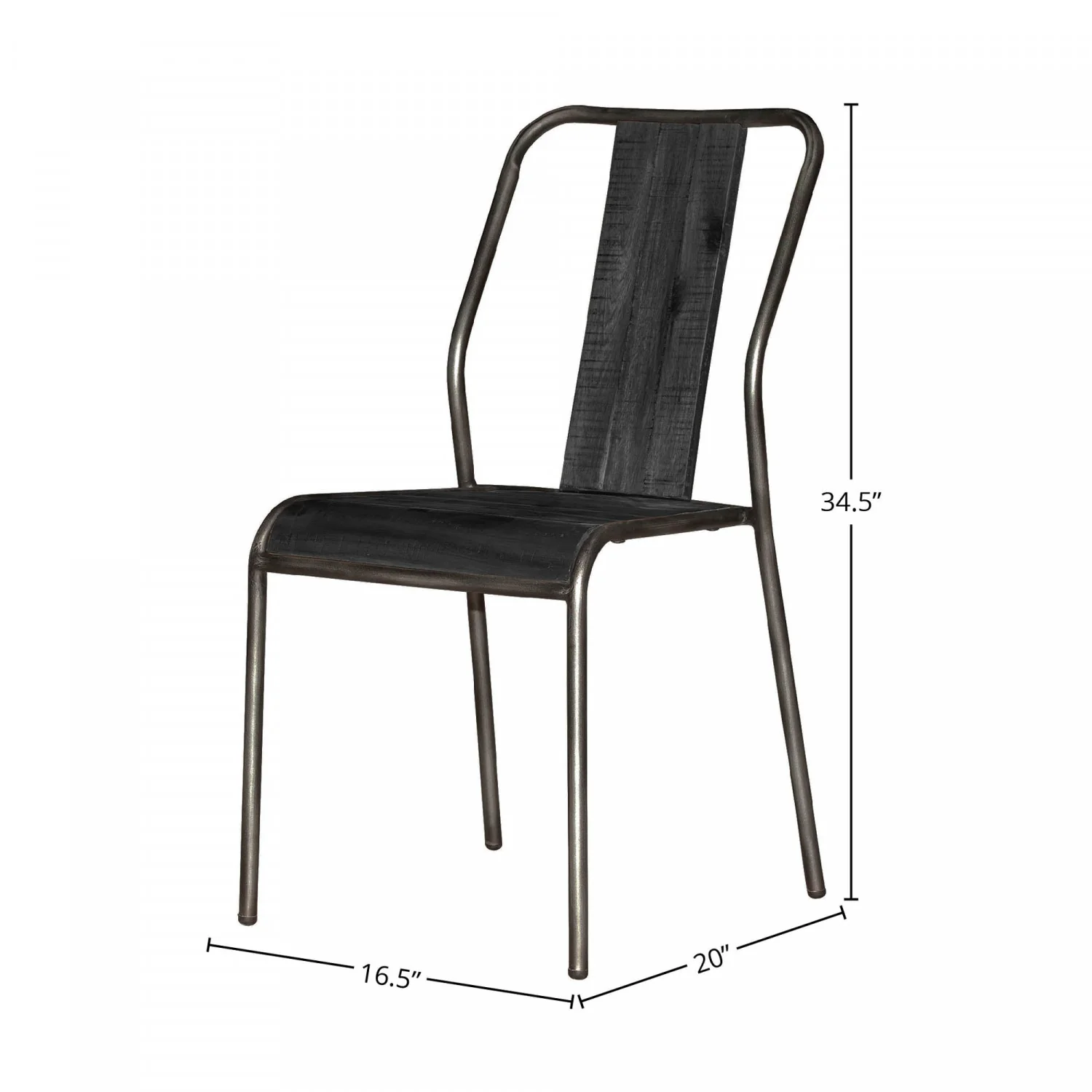 Halvik Chair - Black - Set of Four - Image 3