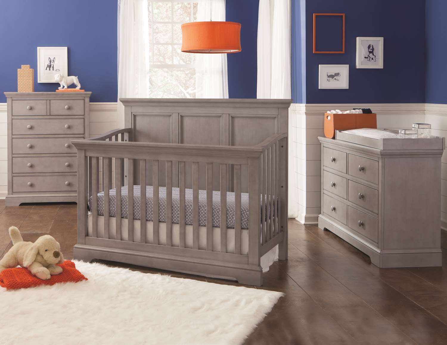 Hanley 5-Drawer Chest - Cloud - Image 2