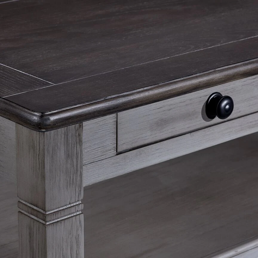 Harold Coffee Table - Antique Grey - Image 4