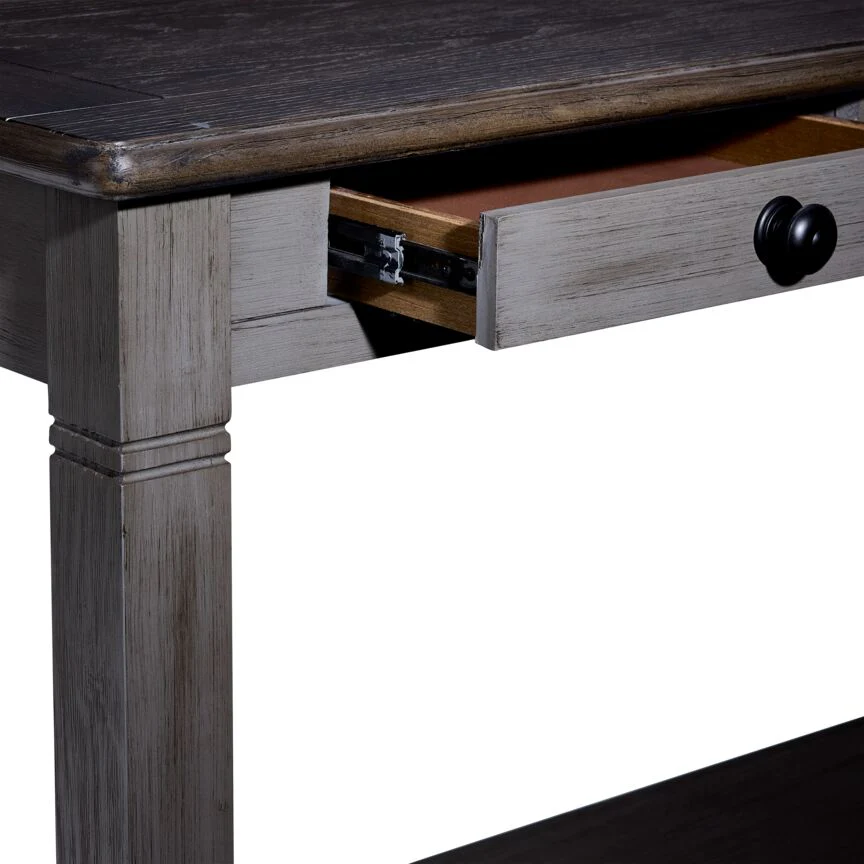 Harold Sofa Table - Antique Grey - Image 4