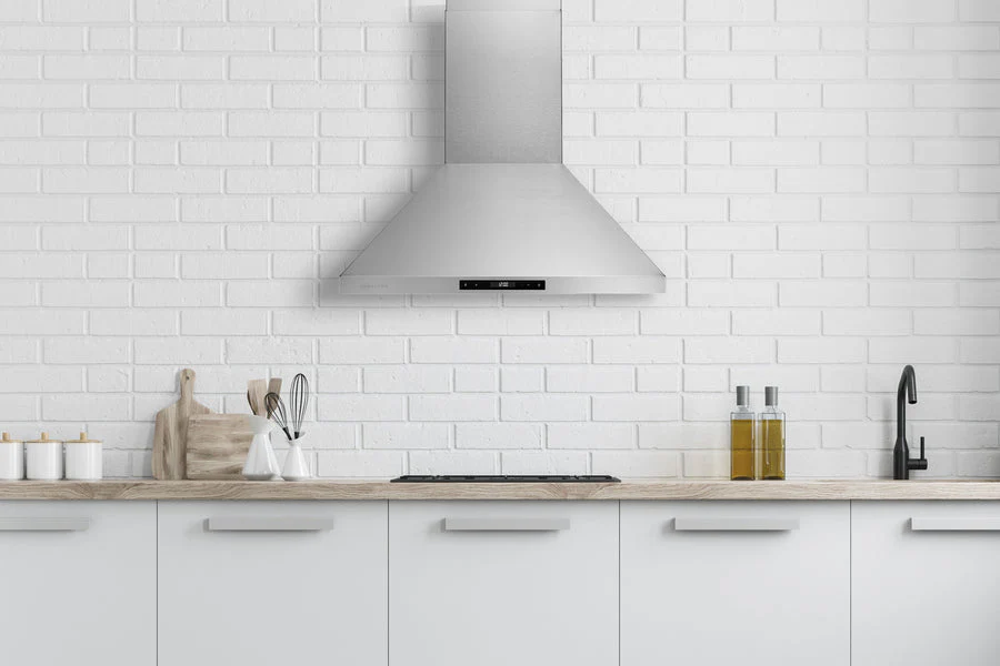 Hauslane Chef Series Stainless Steel 30" 860 CFM Wall Mount Range Hood - WM-538SS-30 - Image 2