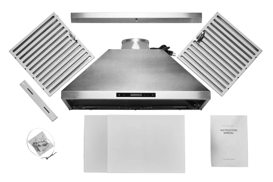 Hauslane Chef Series Stainless Steel 30" 860 CFM Wall Mount Range Hood - WM-538SS-30 - Image 5