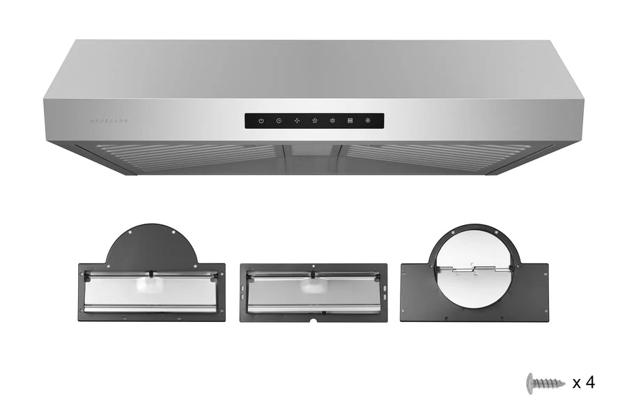 Hauslane Stainless Steel 30" Under Cabinet Range Hood - UC-PS60SS-30 - Image 8