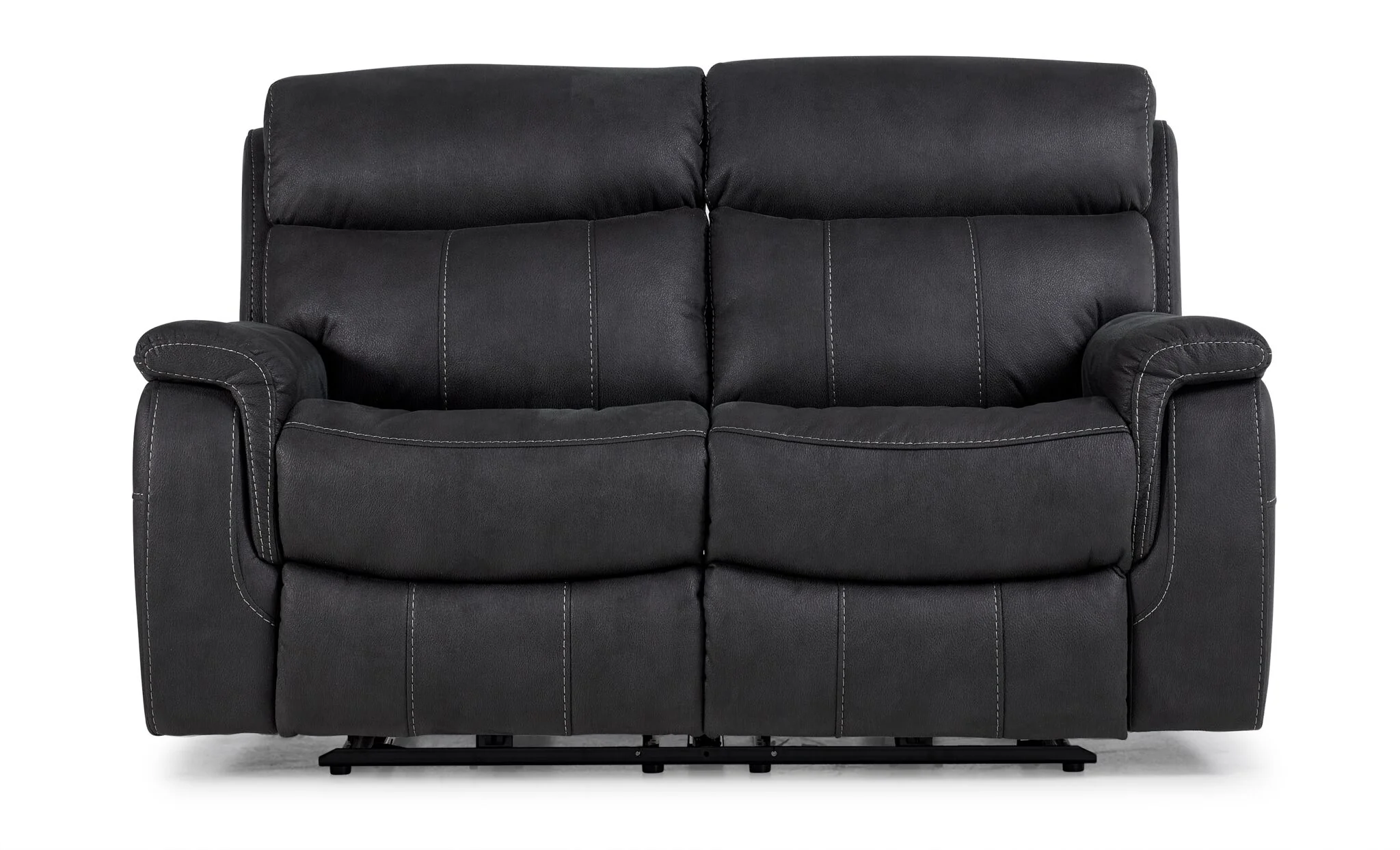 Haven Dual Power Reclining Loveseat - Grey - Image 2
