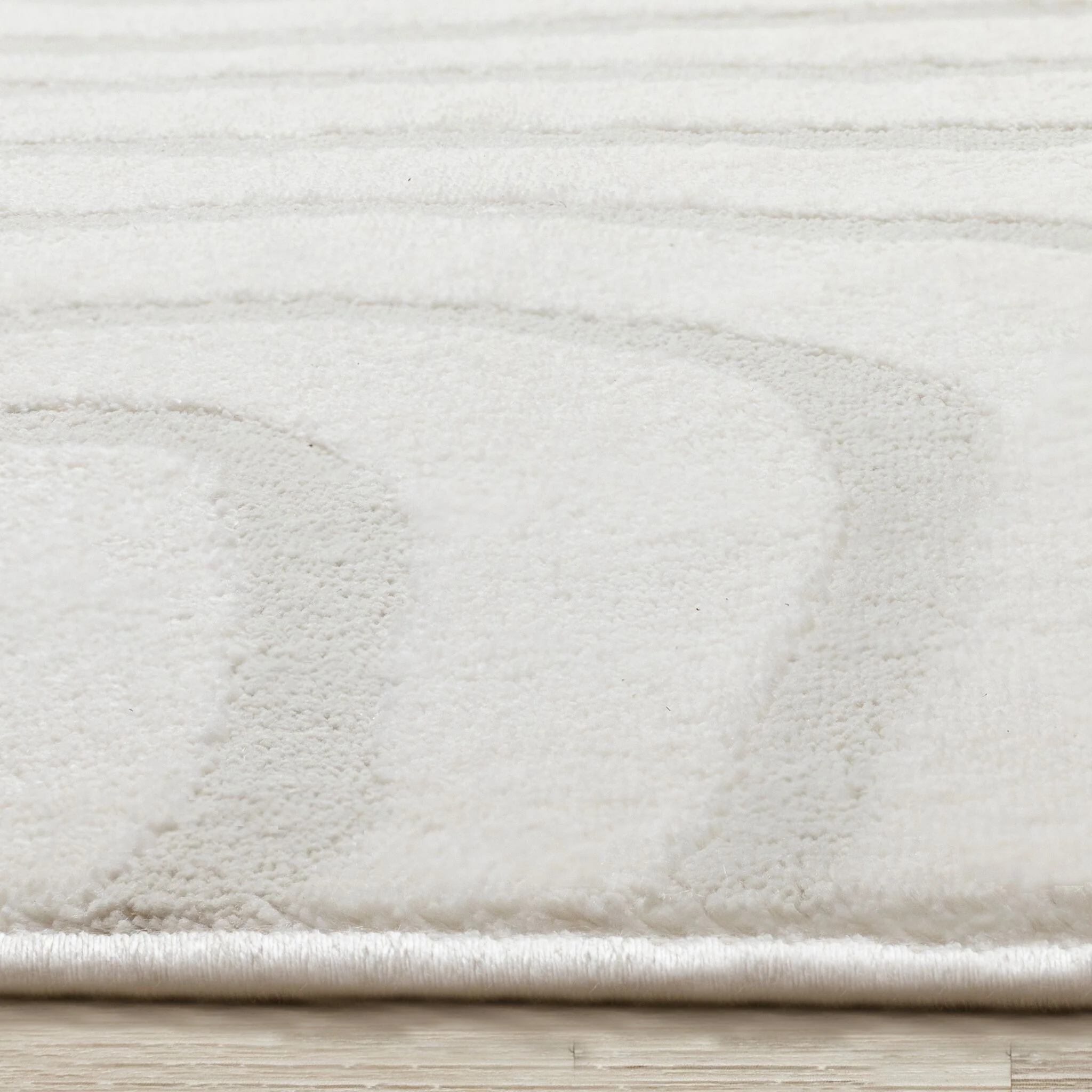 Hayden 6'7" x 9'6" Swirling Lines Area Rug - Grey - Image 5