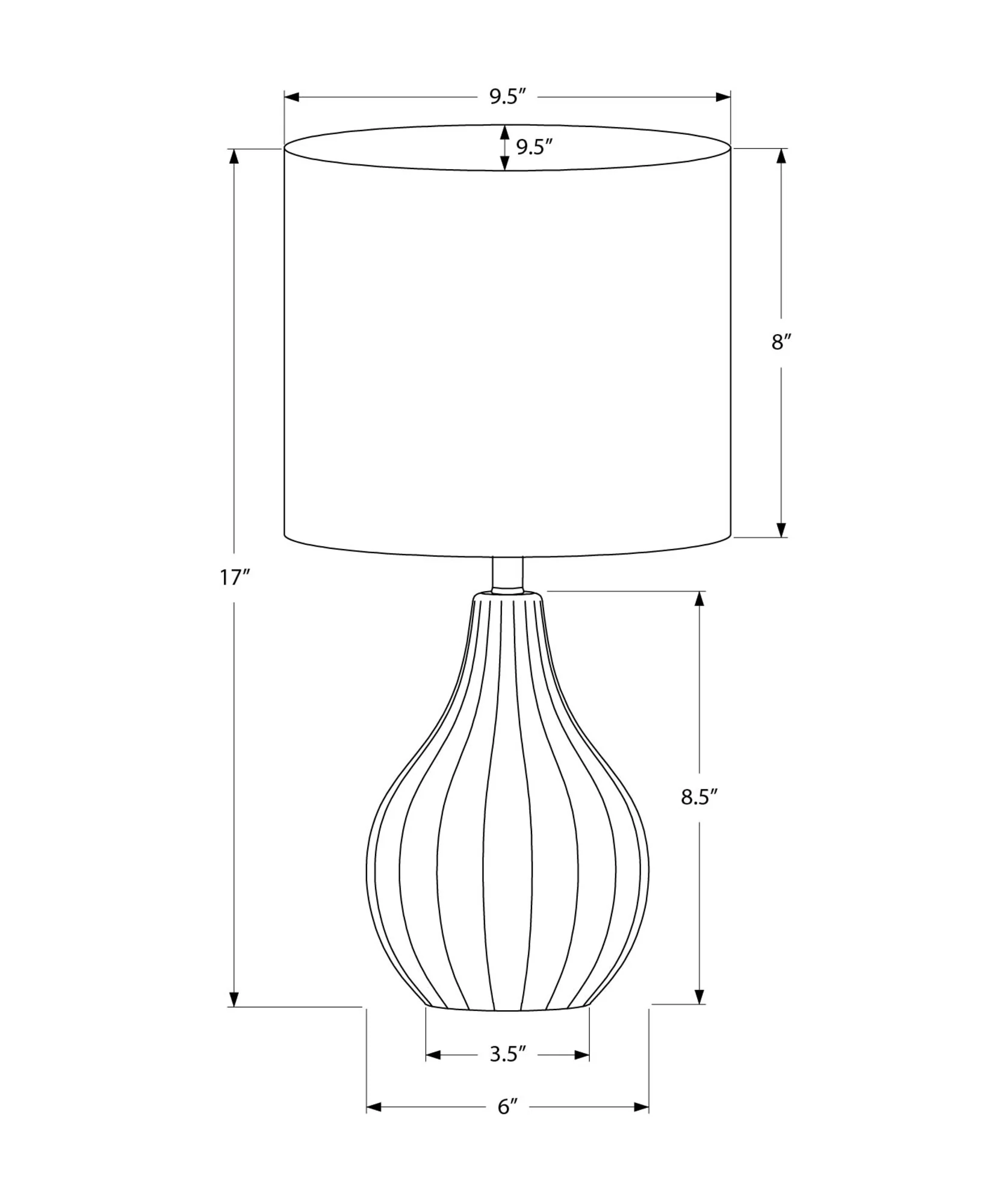 Haze Table Lamp - Beige - Image 3