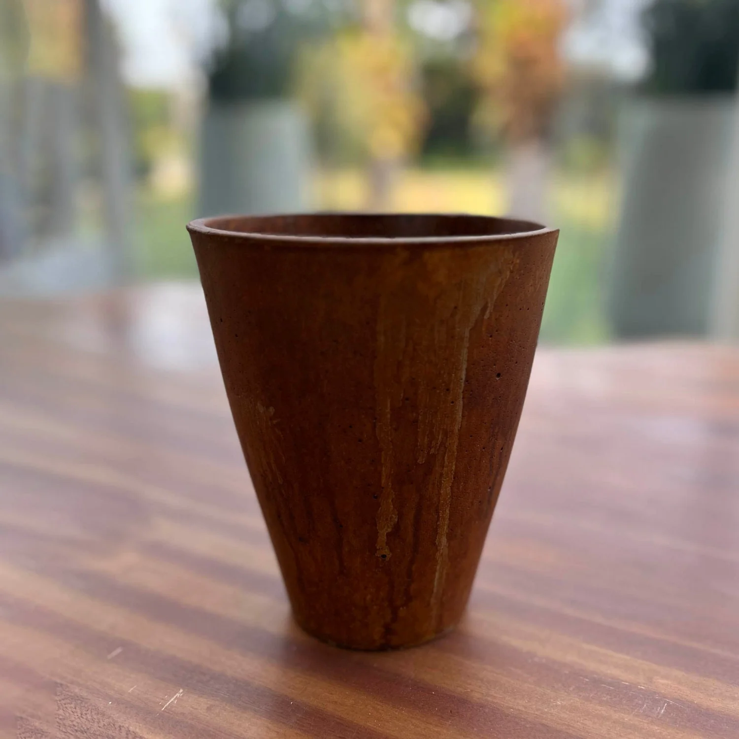 Heartholm Medium Planter - Corten - Image 2