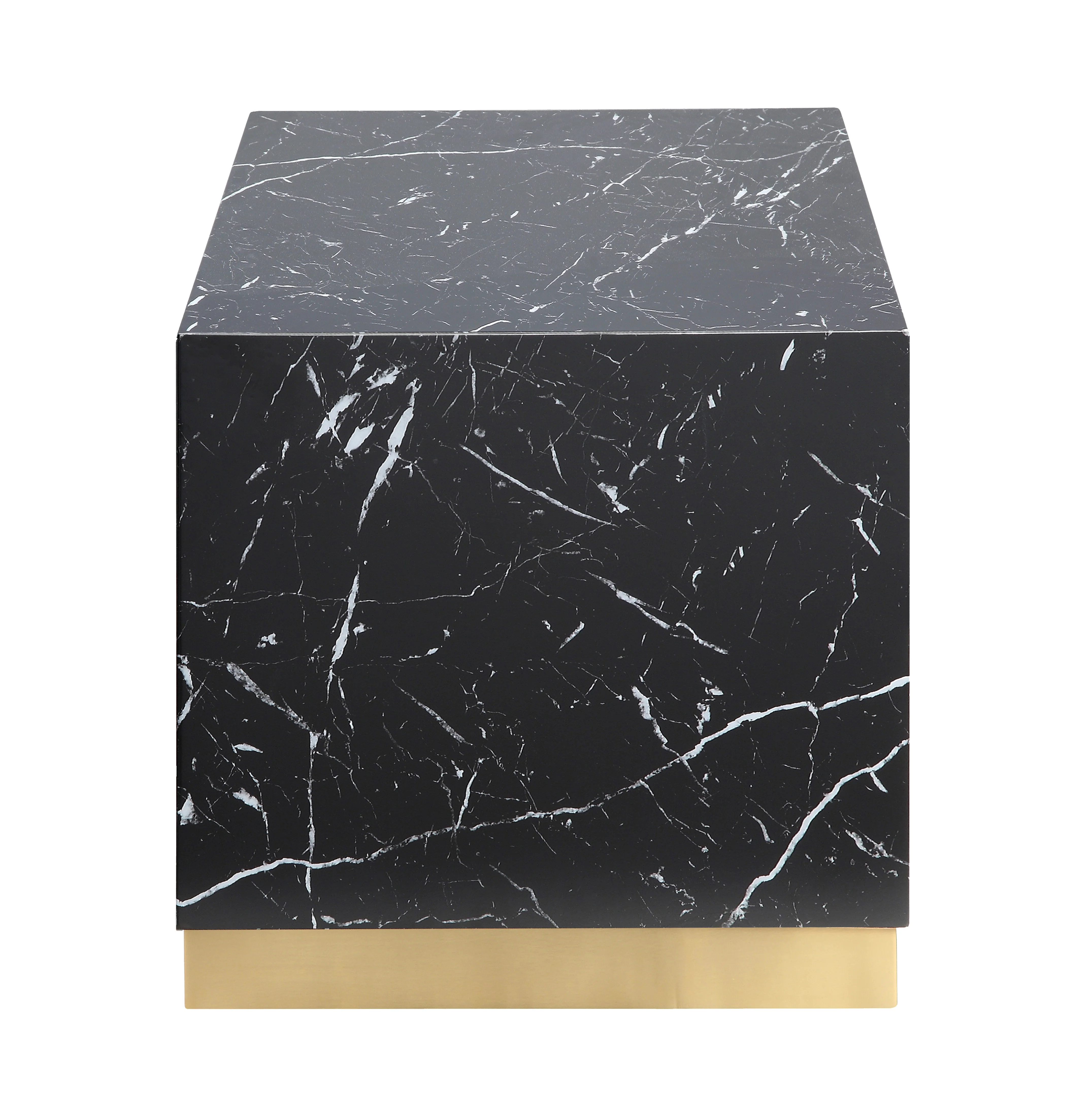 Helios End Table - Black and Gold - Image 2