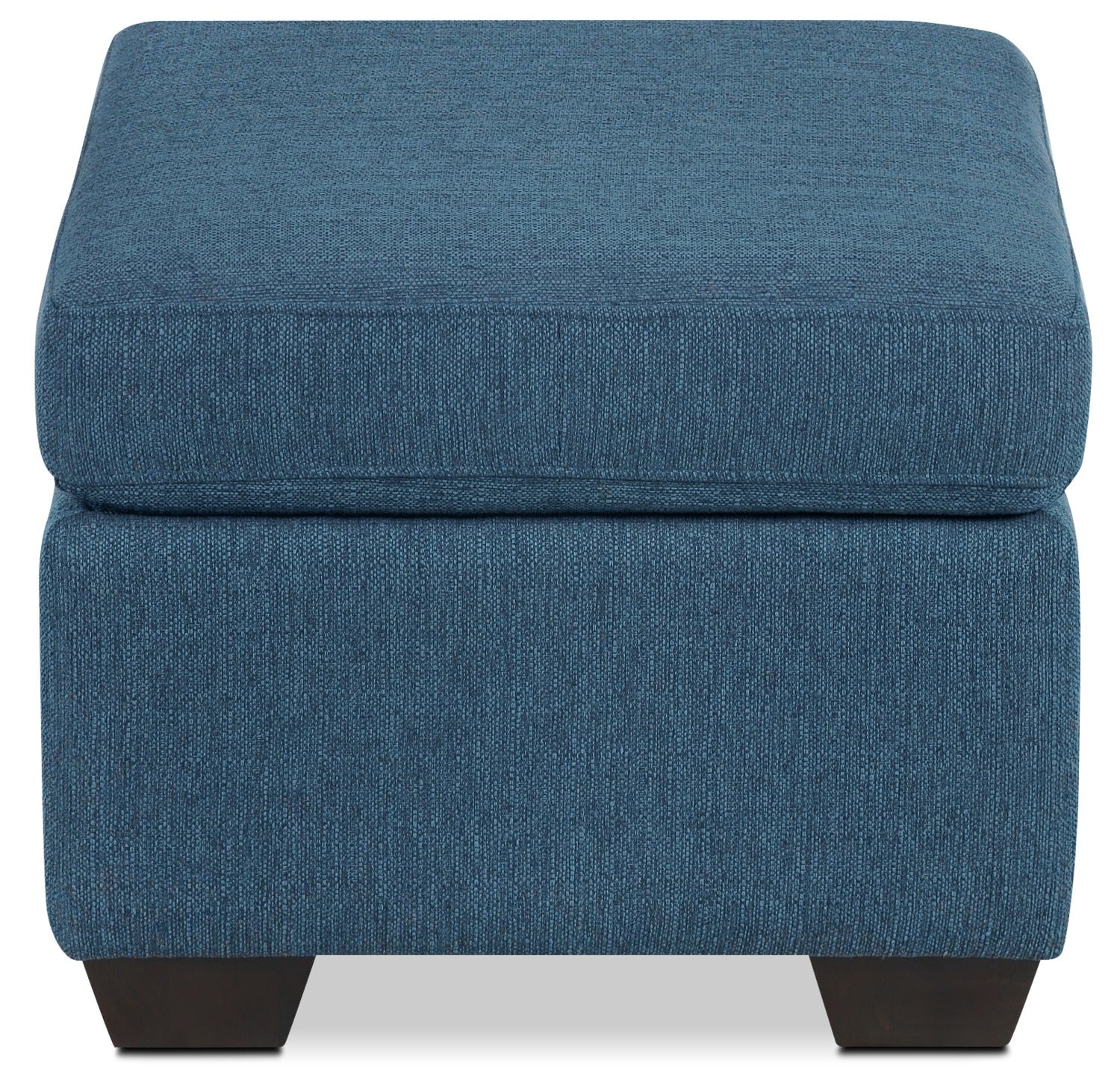 Hilary Ottoman - Blue - Image 3