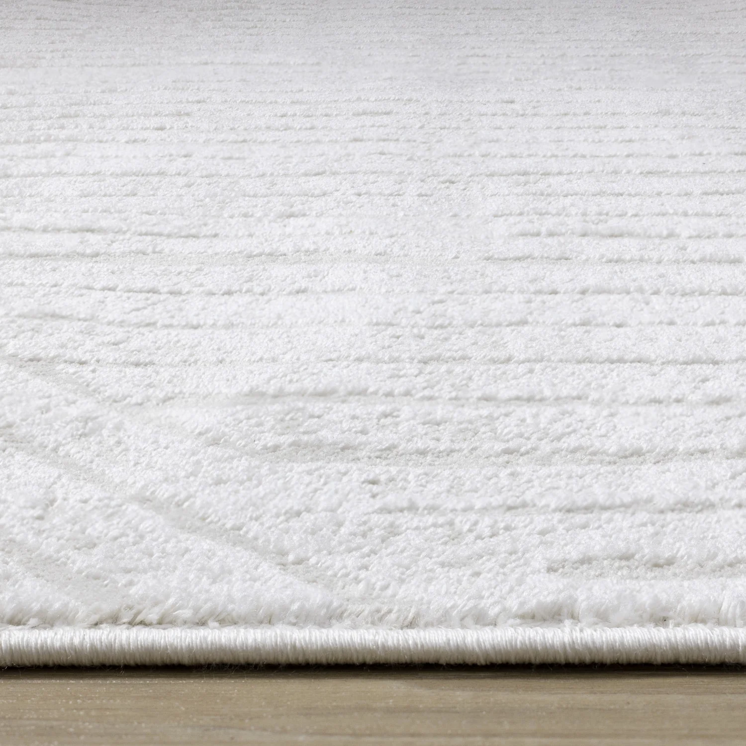 Hillary Modern Lines Area Rug - 7' X 10' - Cream - Image 5