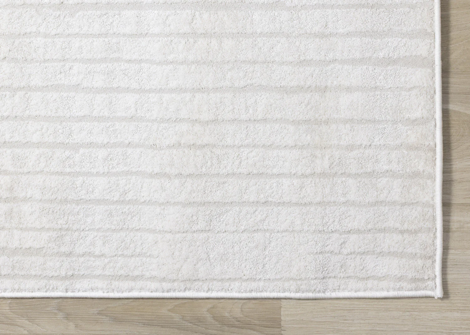 Hillary Modern Lines Area Rug - 7' X 10' - Cream - Image 6