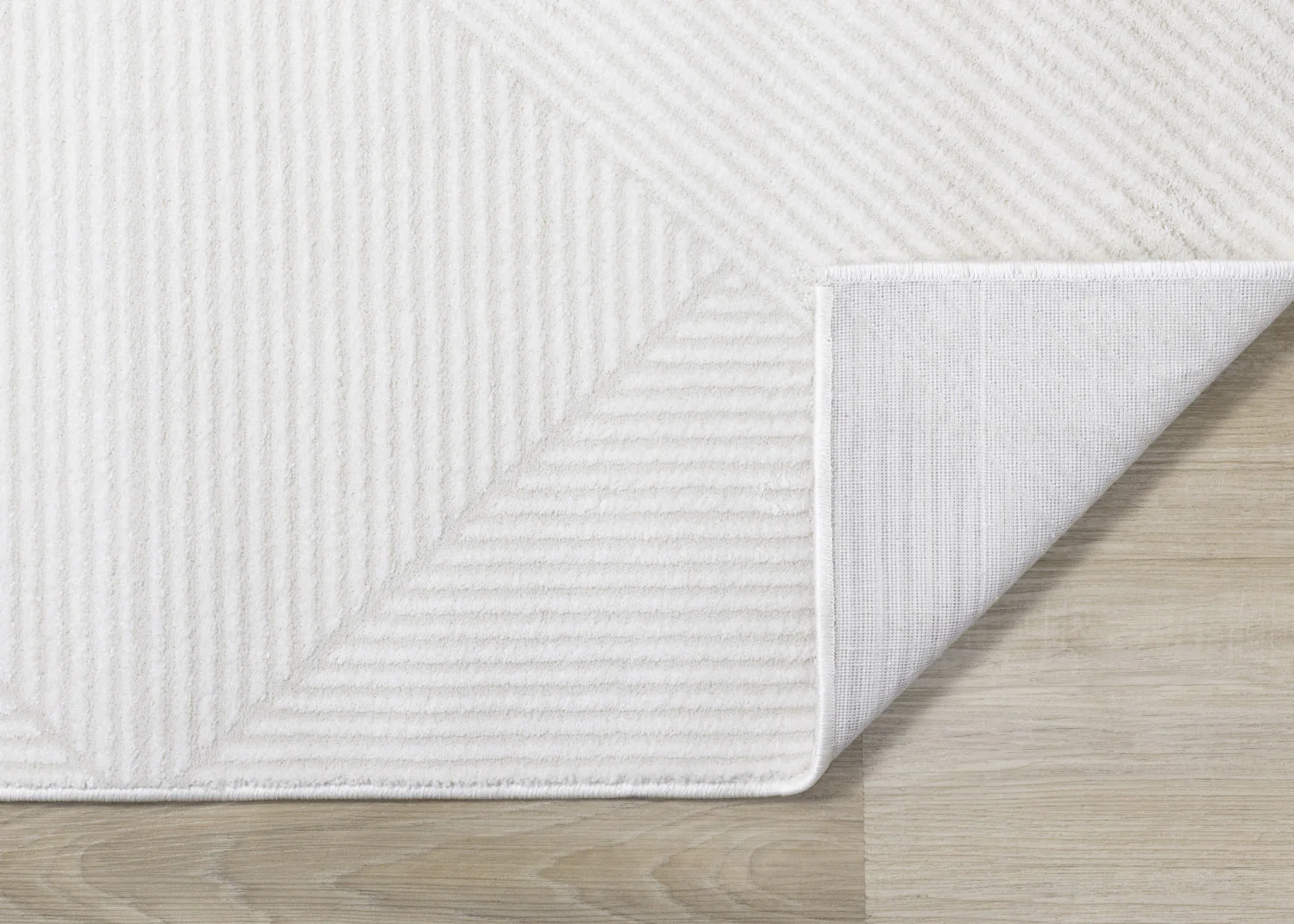 Hillary Neutral Diamonds Area Rug - 8' X 11' - Cream - Image 7