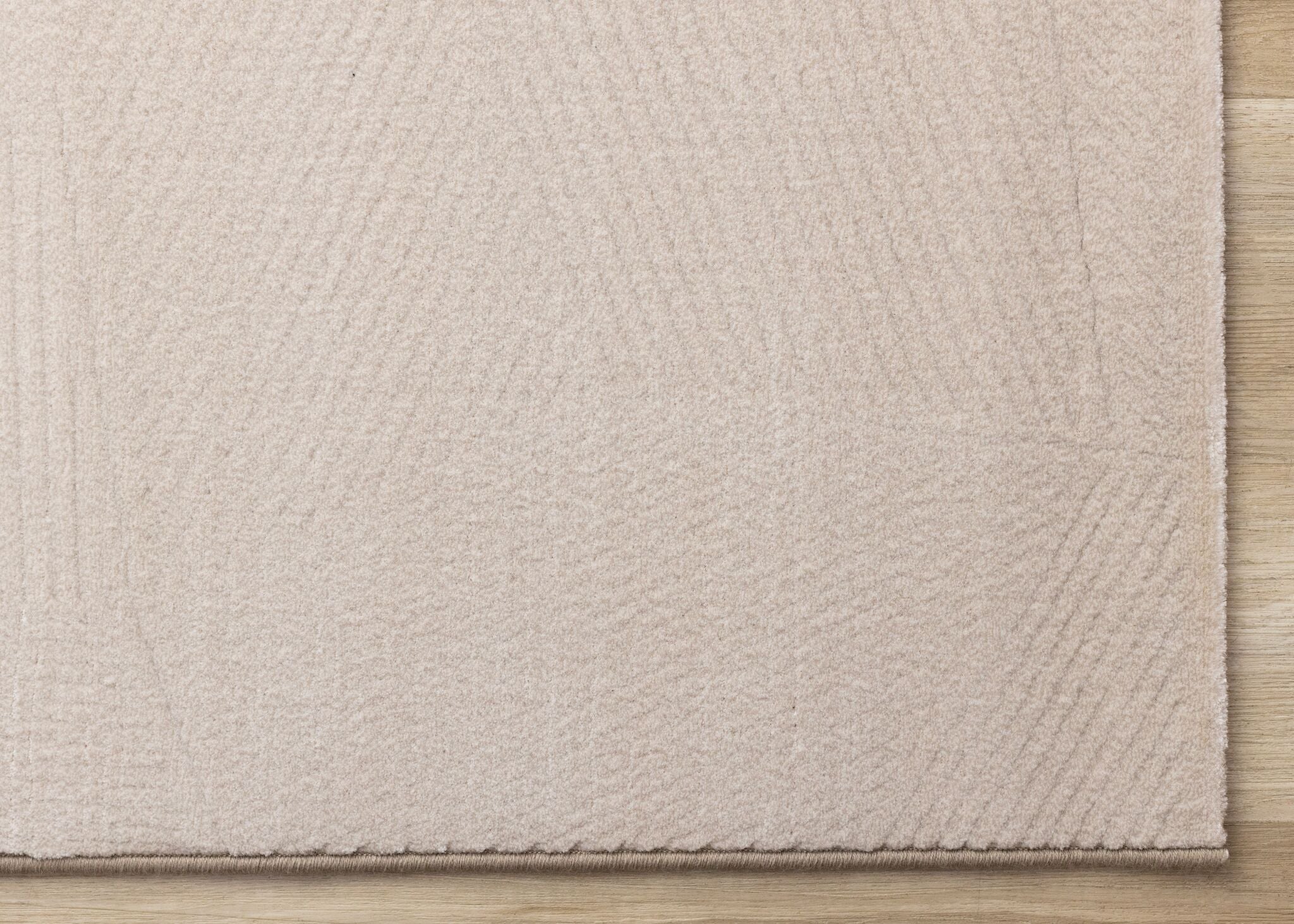 Himalaya 6'7" x 9'6" Striped Geometic Shape Area Rug - Taupe - Image 5