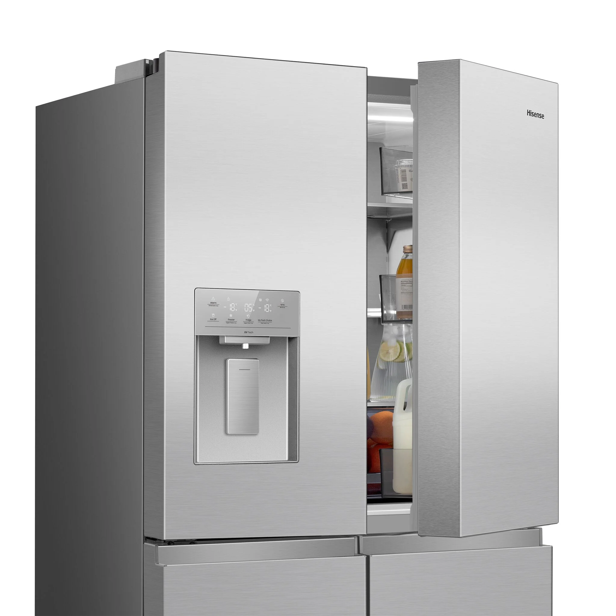 Hisense 36" 22.6 cu. ft. Stainless Steel French Door Refrigerator - RQ23G4FSEI - Image 5