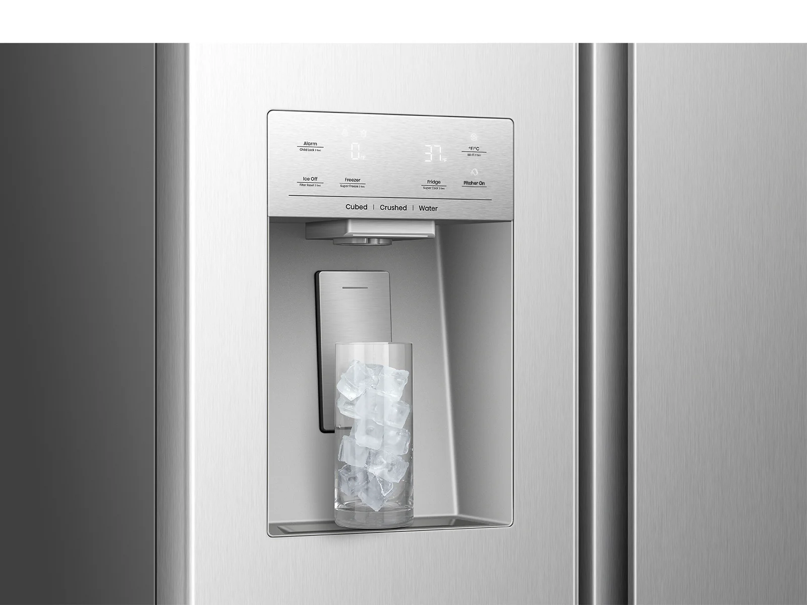 Hisense 36" 30 cu. ft. Stainless Steel French Door Refrigerator - HRF300P7DSE - Image 6