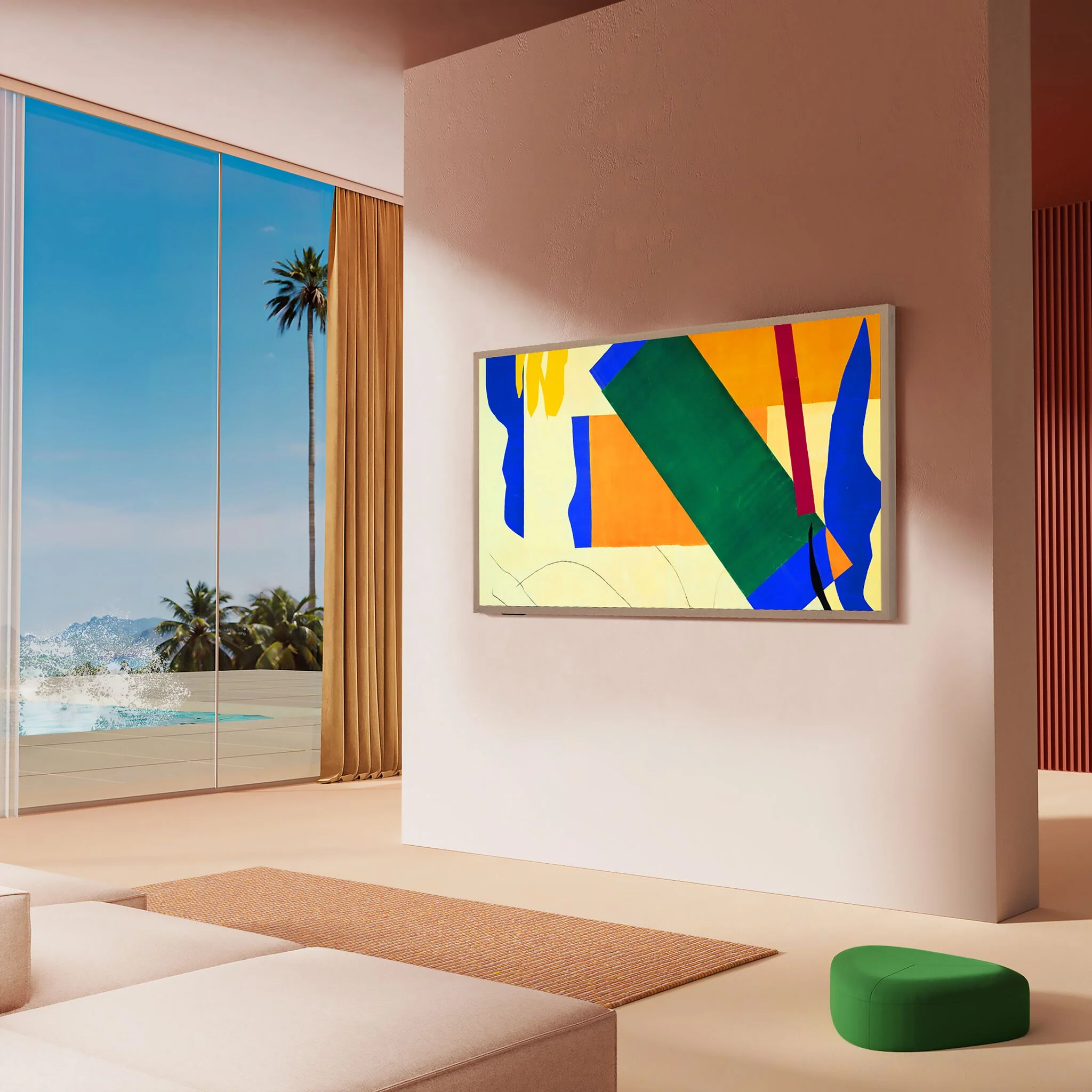 Hisense 65" 4K Smart CanvasTV QLED Google TV - 65S7N - Image 2