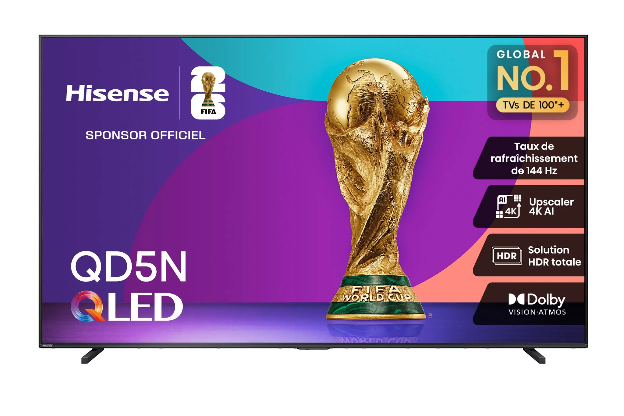 Hisense 98" QLED 4K Google TV - 98QD5N - Image 3