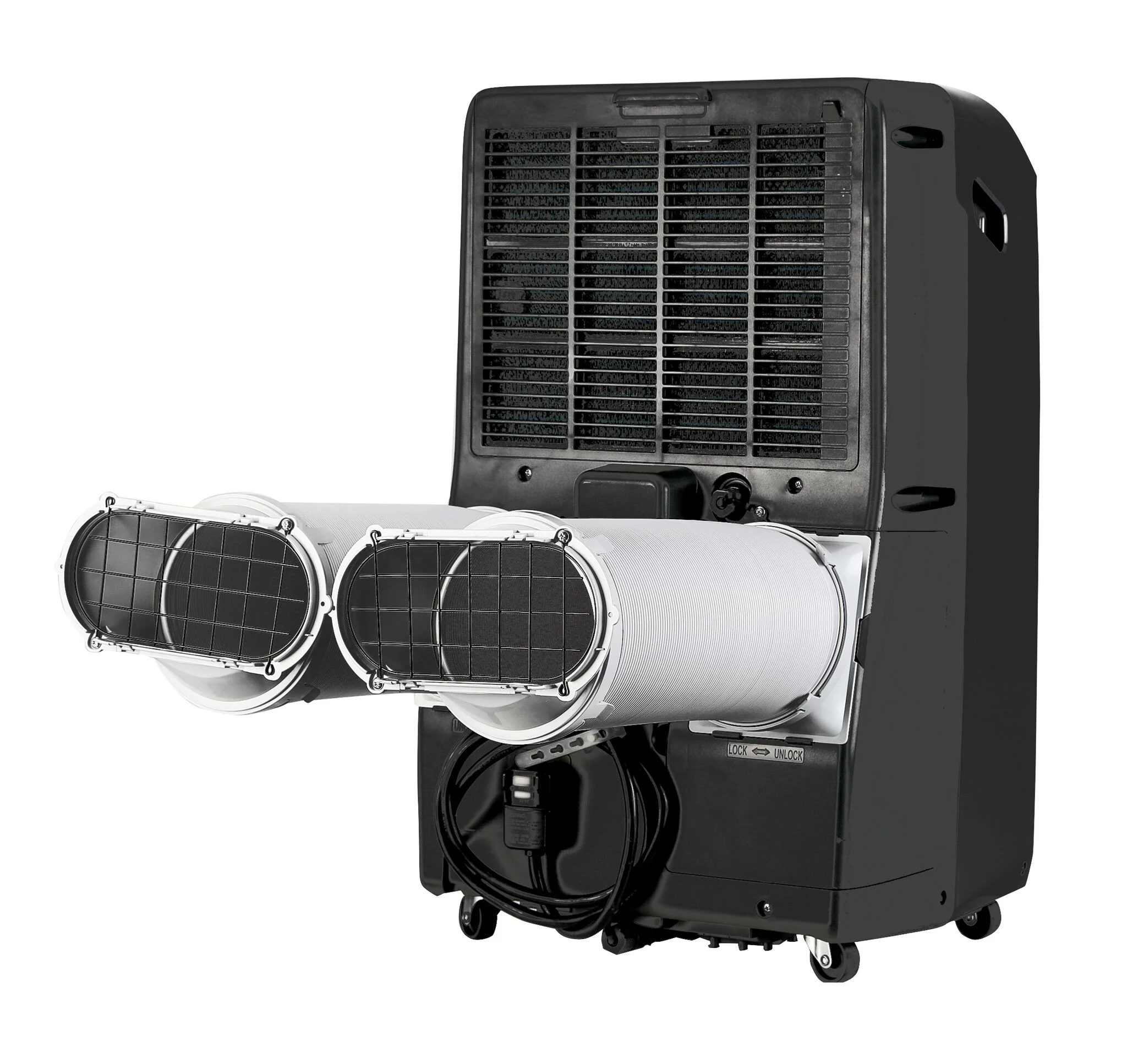 Hisense Black 10,000 BTU (SACC) Smart Dual Hose Portable Air Conditioner with Heat Pump - AP1022HW1GD - Image 8