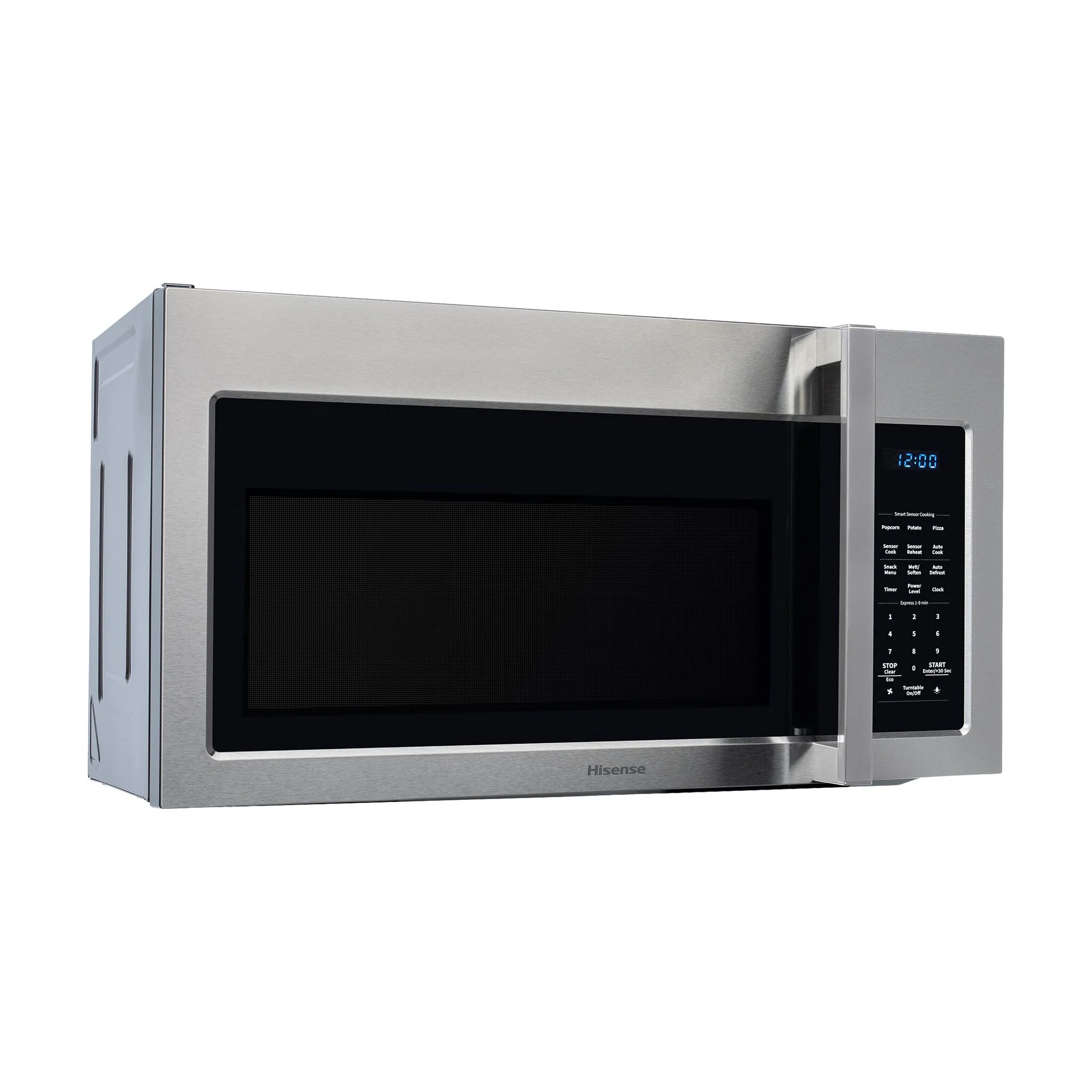 Hisense Fingerprint Resistant Stainless Steel Over-the-Range Microwave with Sensor Cooking (1.7 cu. ft) - HMVZ173SS - Image 2