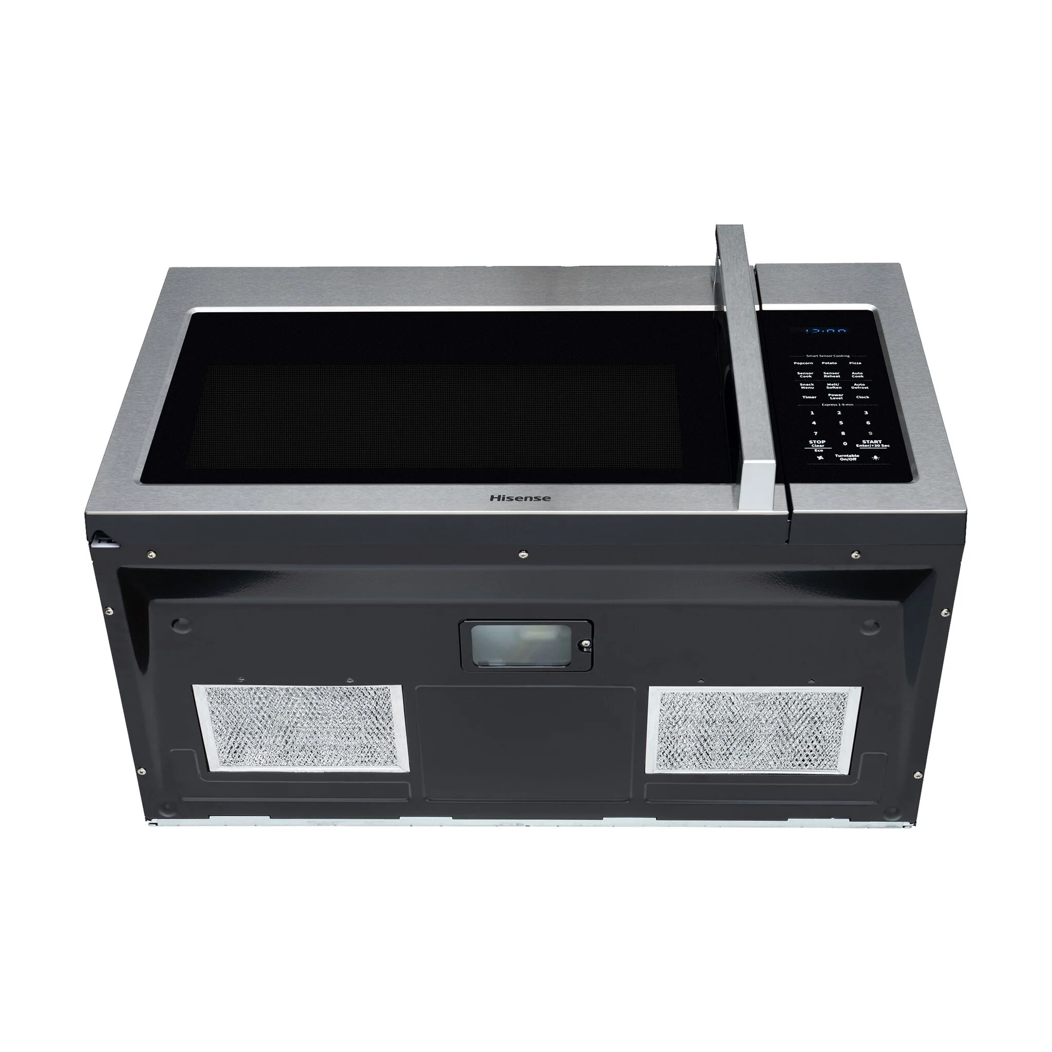 Hisense Fingerprint Resistant Stainless Steel Over-the-Range Microwave with Sensor Cooking (1.7 cu. ft) - HMVZ173SS - Image 6