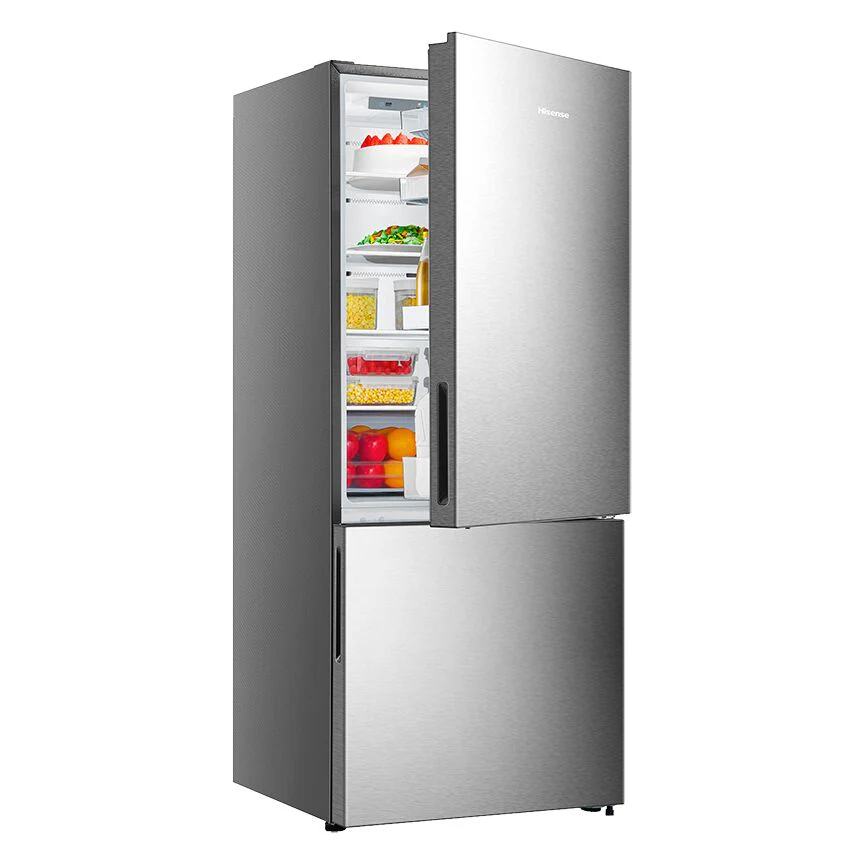 Hisense 28" 15 Cu. Ft. Fingerprint Resistant Titanium Counter-Depth Bottom-Freezer Refrigerator - RB15A2CSE - Image 4