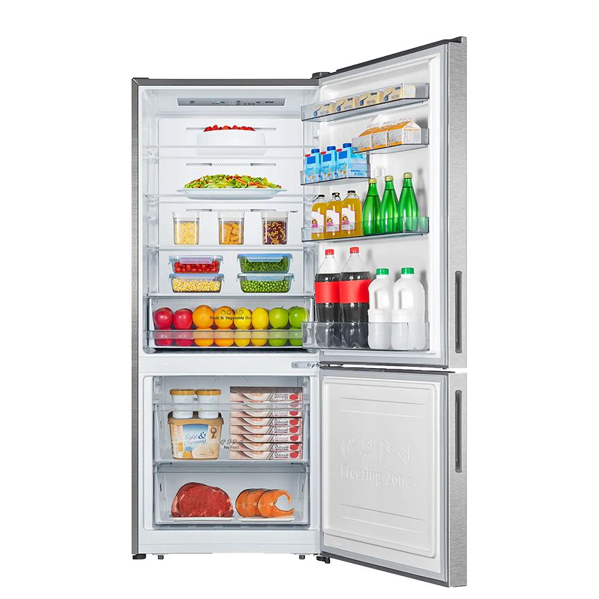 Hisense 28" 15 Cu. Ft. Fingerprint Resistant Titanium Counter-Depth Bottom-Freezer Refrigerator - RB15A2CSE - Image 7
