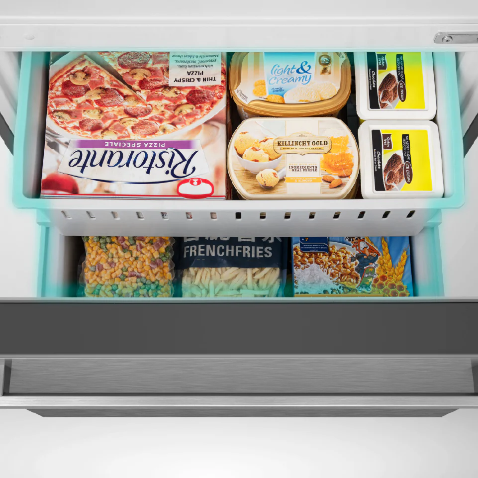 Hisense 31" 17 Cu. Ft. Fingerprint Resistant Titanium Counter-Depth Bottom-Freezer Refrigerator - RB17A2CSE - Image 14