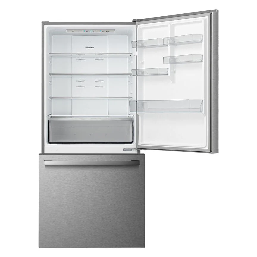 Hisense 31" 17 Cu. Ft. Fingerprint Resistant Titanium Counter-Depth Bottom-Freezer Refrigerator - RB17A2CSE - Image 5