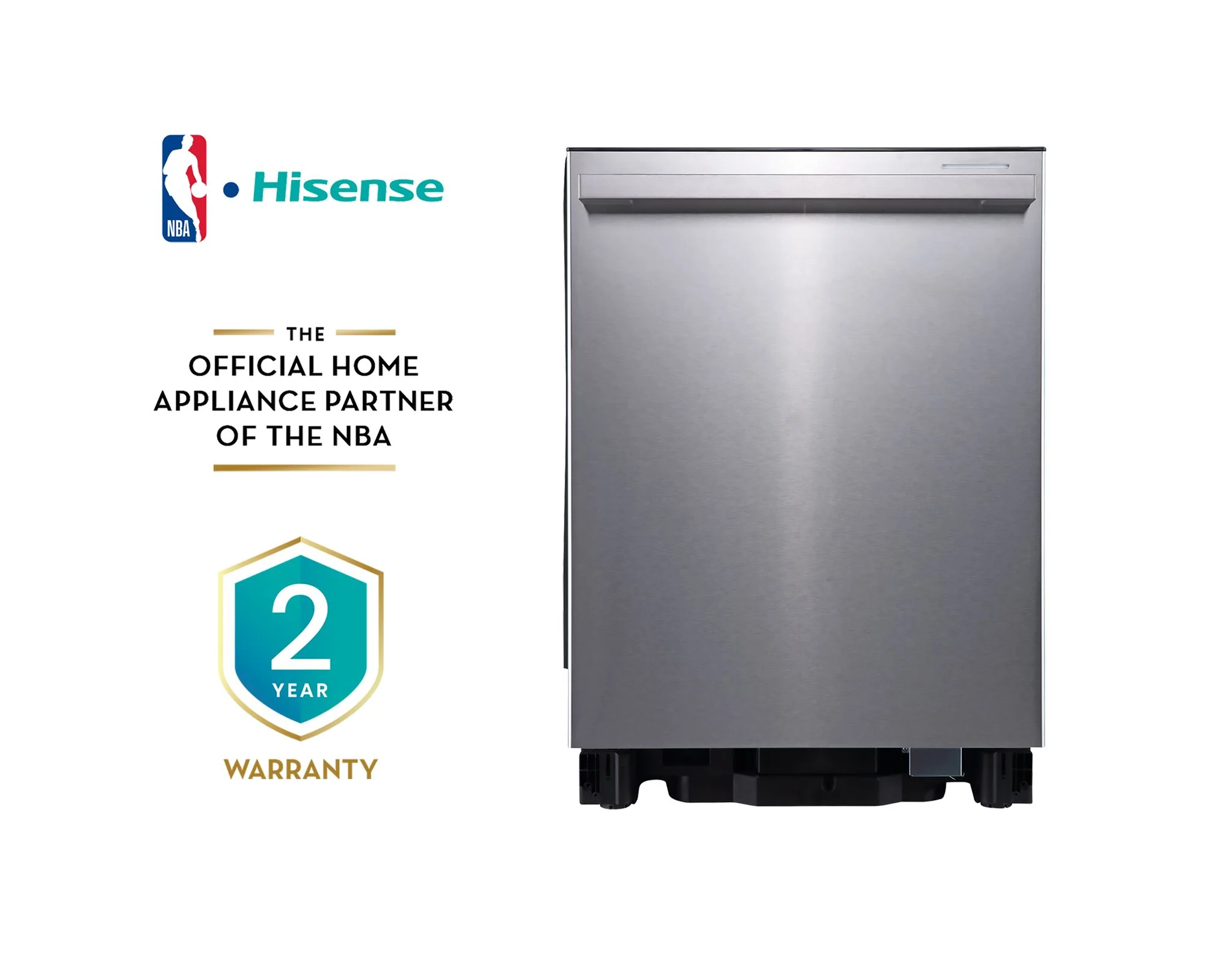 Hisense Stainless Steel Built-In Dishwasher with Third Rack - HDW63314SS - Image 2
