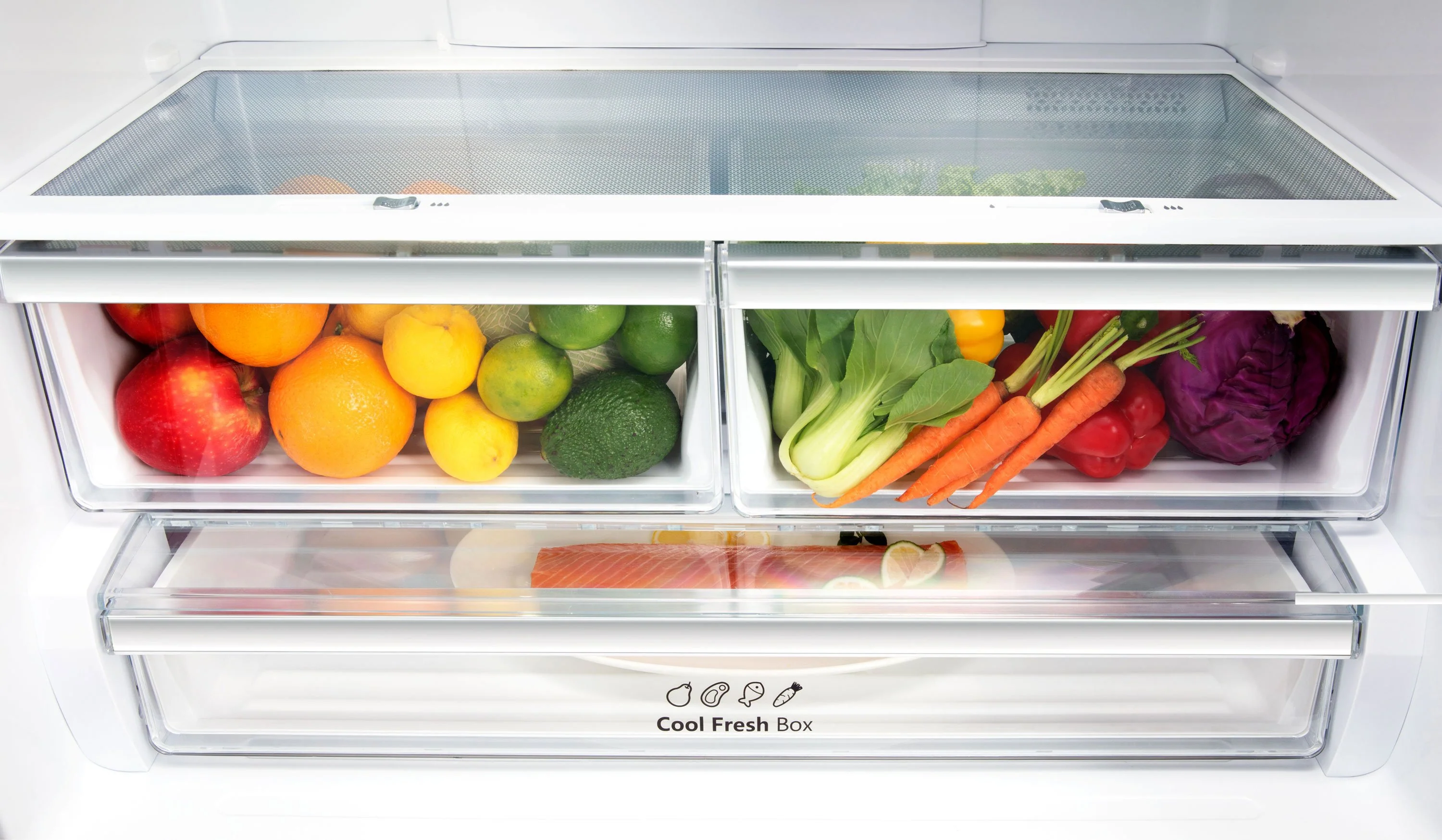 Hisense Stainless Steel Counter-Depth French-Door Refrigerator (21.1 Cu. Ft.) - RF208N6ASE - Image 4