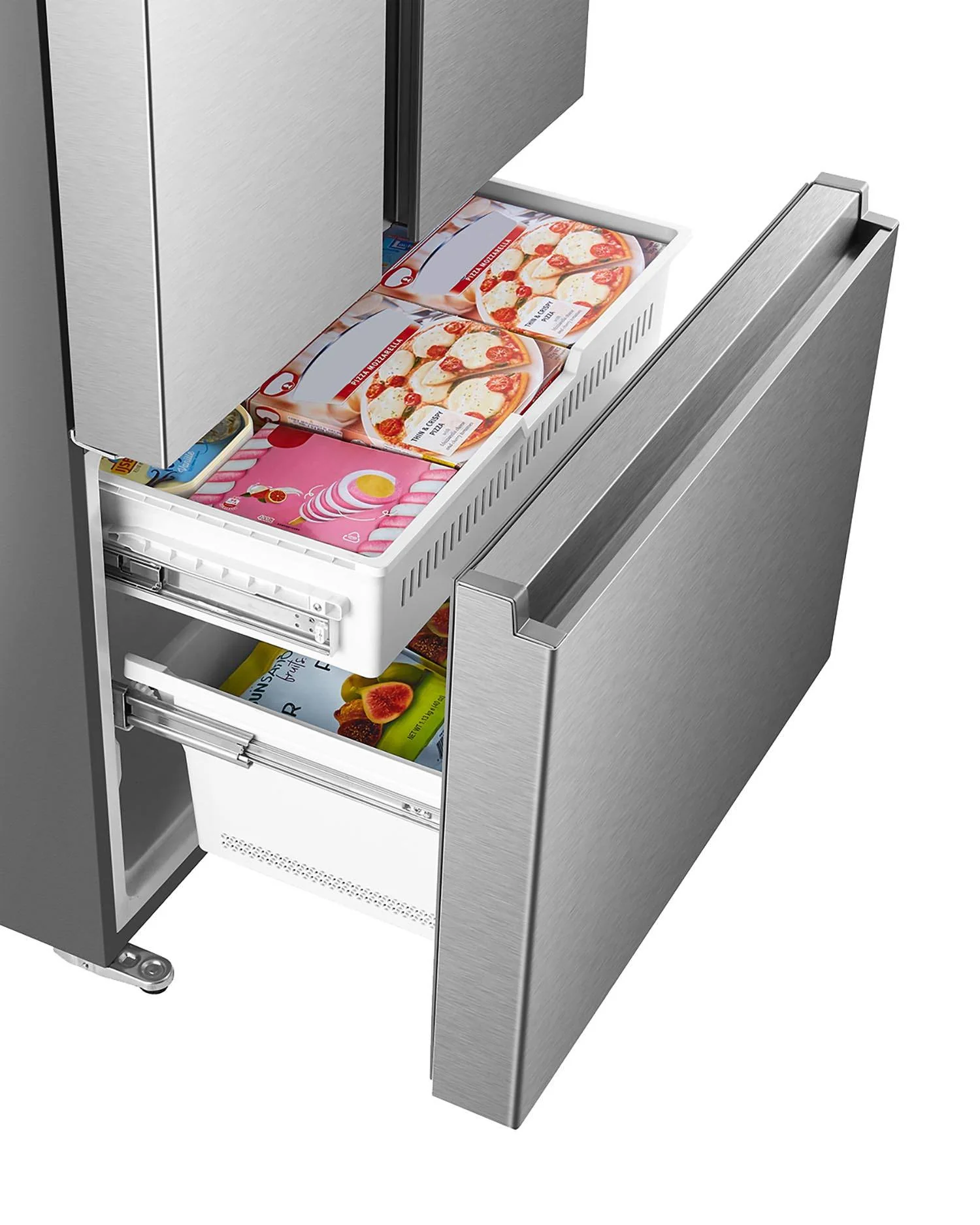 Hisense 36" 22.5 Cu. Ft. Stainless Steel Counter-Depth French Door Refrigerator - RF225A3CSE - Image 10