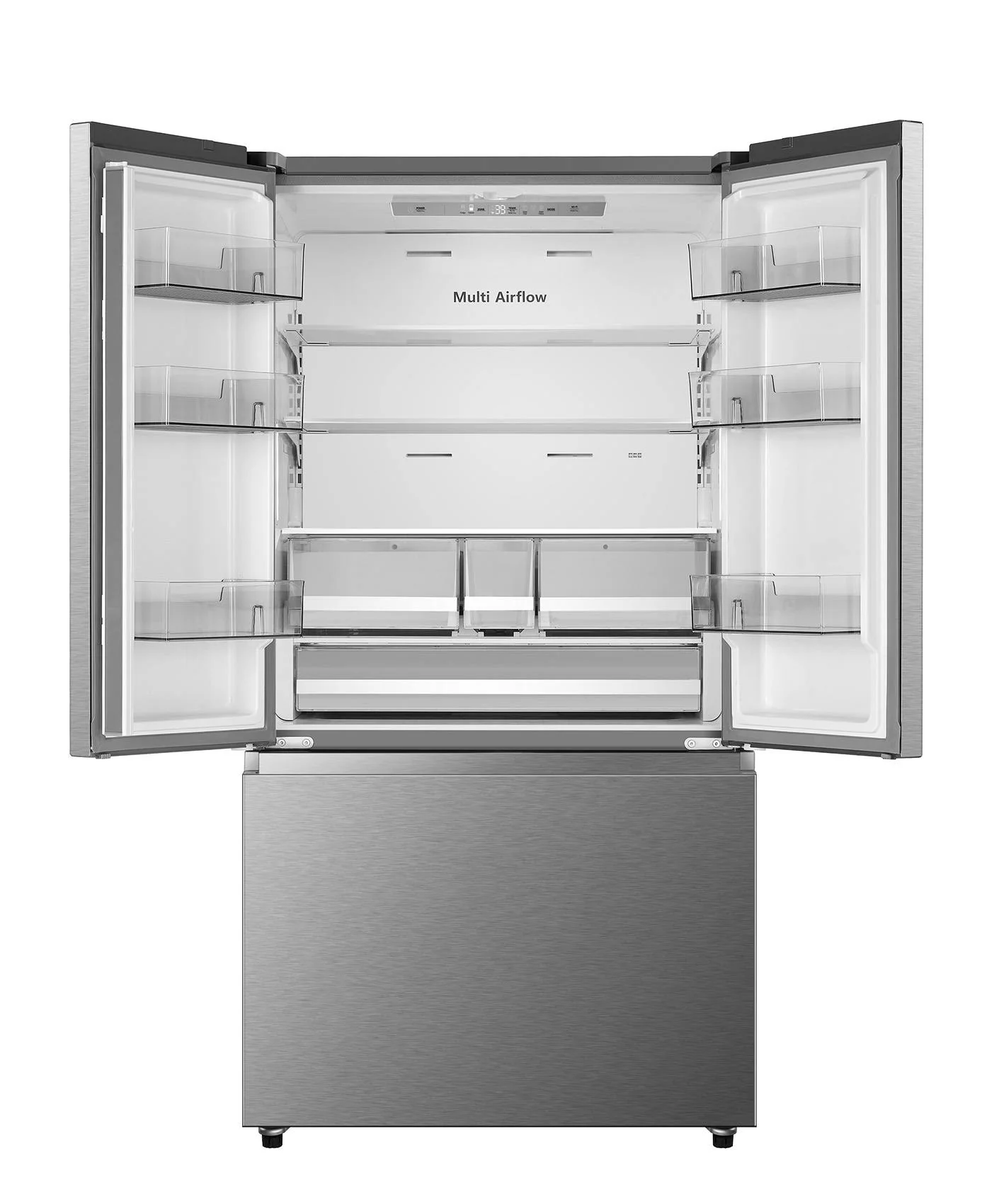 Hisense 36" 22.5 Cu. Ft. Stainless Steel Counter-Depth French Door Refrigerator - RF225A3CSE - Image 7