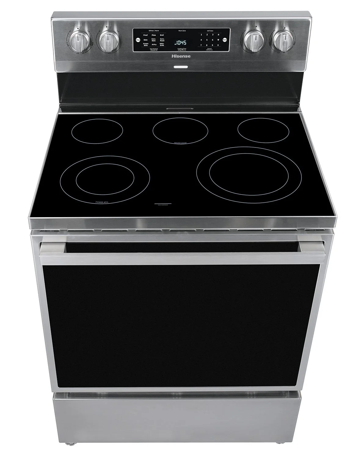 Hisense Stainless Steel Range True Convection with 11 Baking Programs Including Air Fry (5.8 Cu. Ft) - HBE3501CPS - Image 5