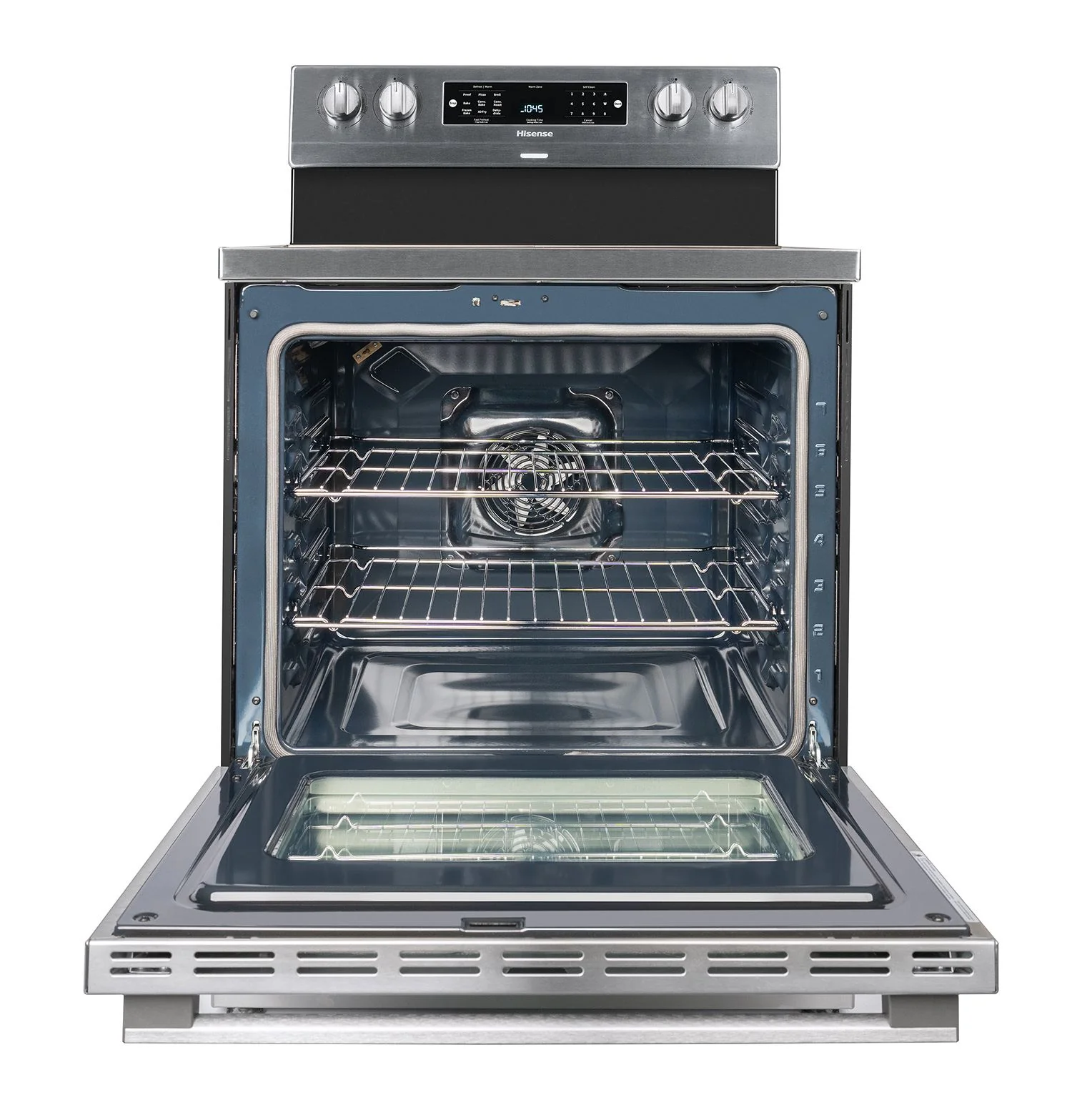 Hisense Stainless Steel Range True Convection with 11 Baking Programs Including Air Fry (5.8 Cu. Ft) - HBE3501CPS - Image 9