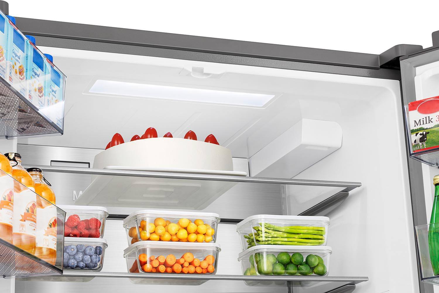 Hisense 36" 22.4 Cu. Ft. Stainless Steel Smart Counter-Depth French Door Refrigerator - RF225C3CSEI - Image 9