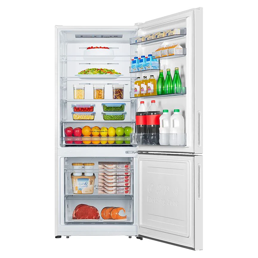 Hisense 28" 15 Cu. Ft. White Counter-Depth Bottom-Freezer Refrigerator - RB15A2CWE - Image 6
