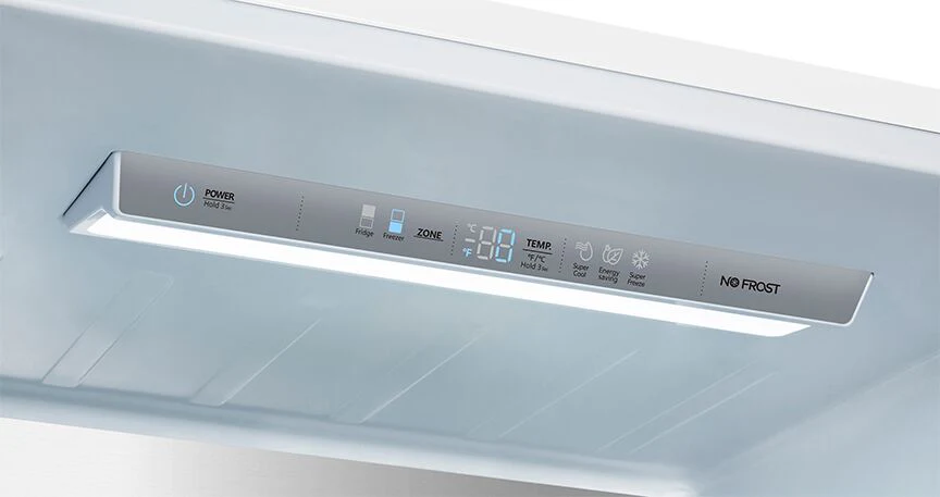 Hisense 28" 15 Cu. Ft. White Counter-Depth Bottom-Freezer Refrigerator - RB15A2CWE - Image 7