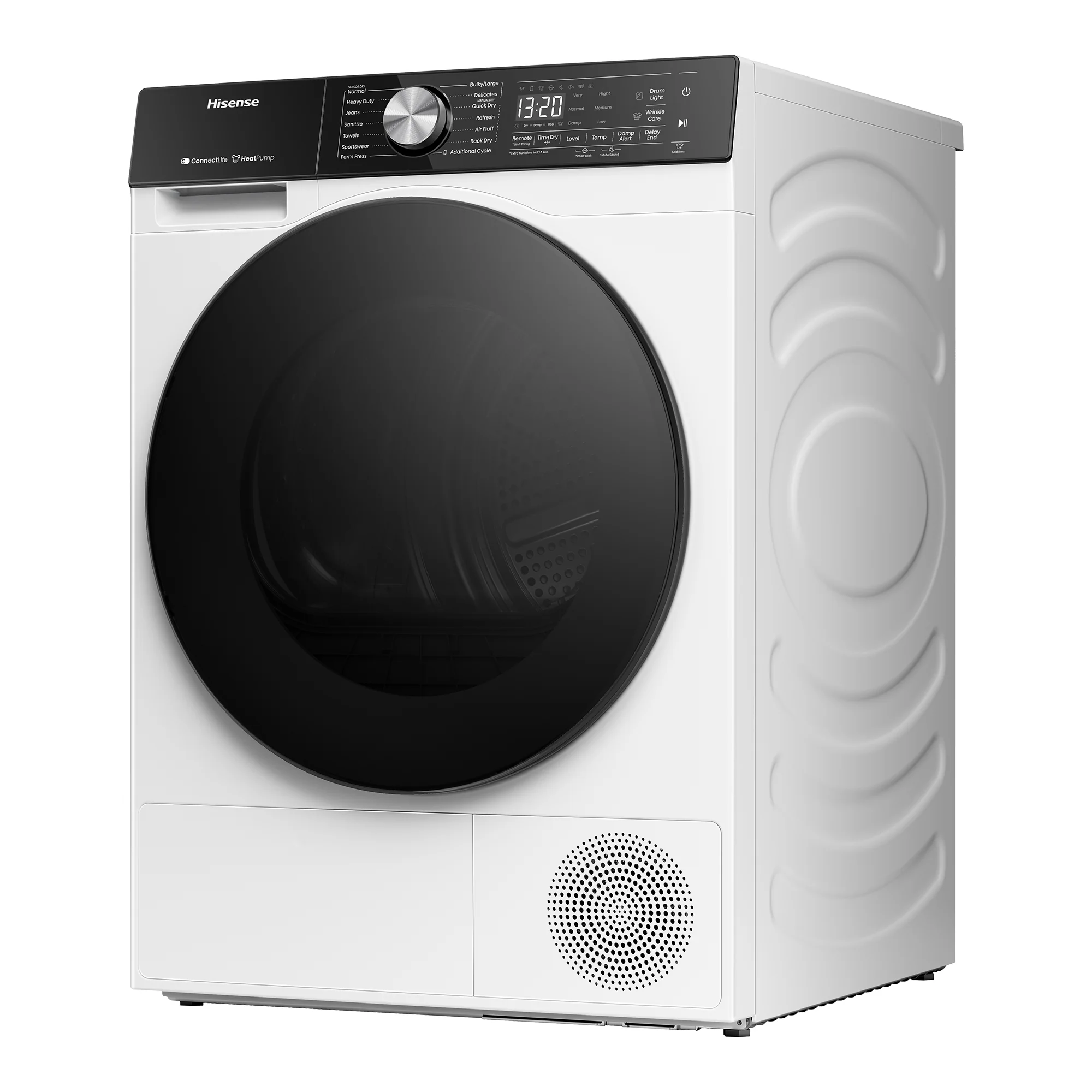 Hisense White Electric Dryer (4.5 cu. ft.) - DH5S452BW - Image 2
