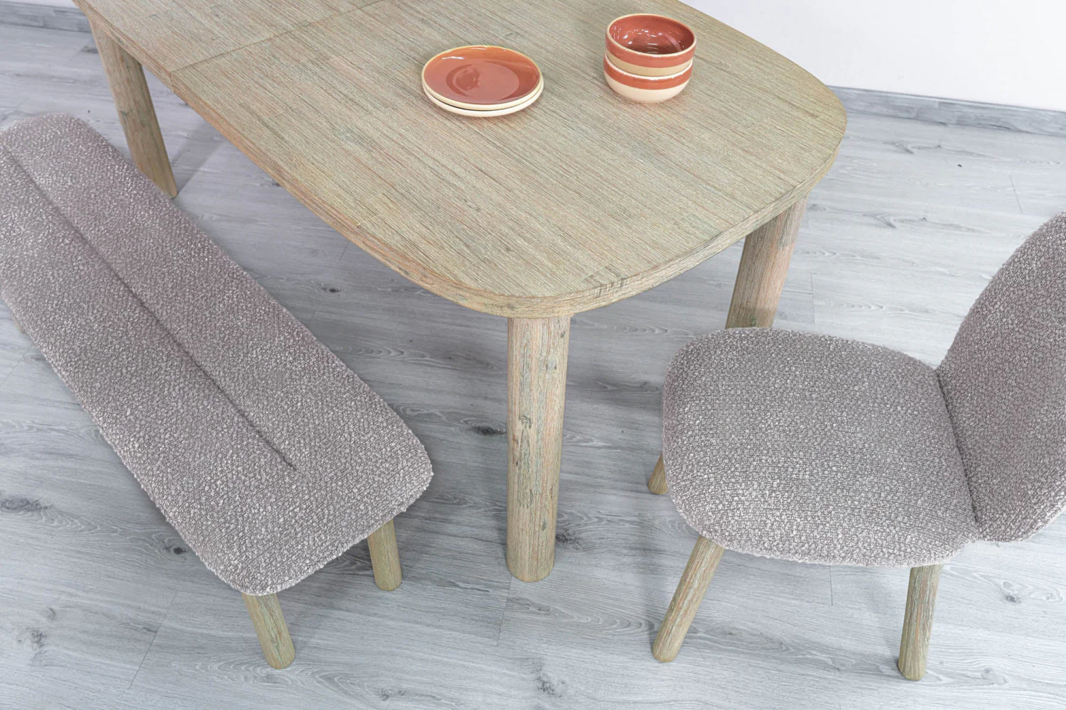 Humbach Bench - Oatmeal/White Washed Natural - Image 11