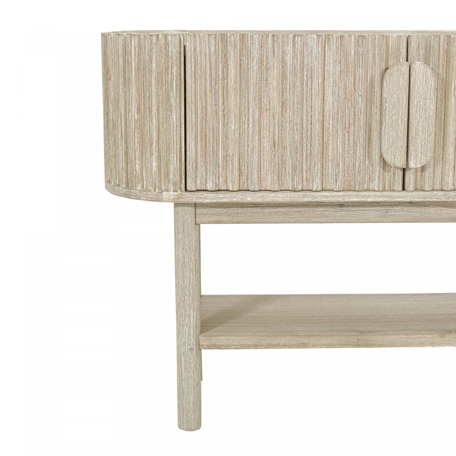 Humbach Console Table - White Washed Natural - Image 13