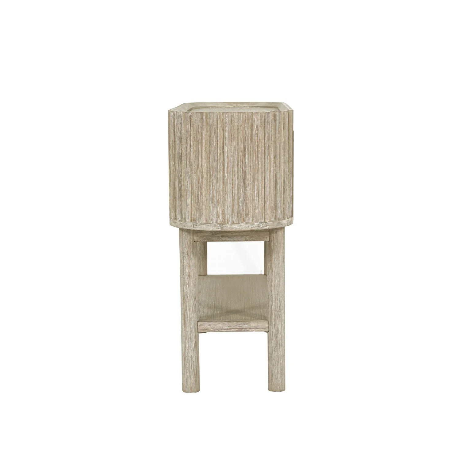Humbach Console Table - White Washed Natural - Image 8