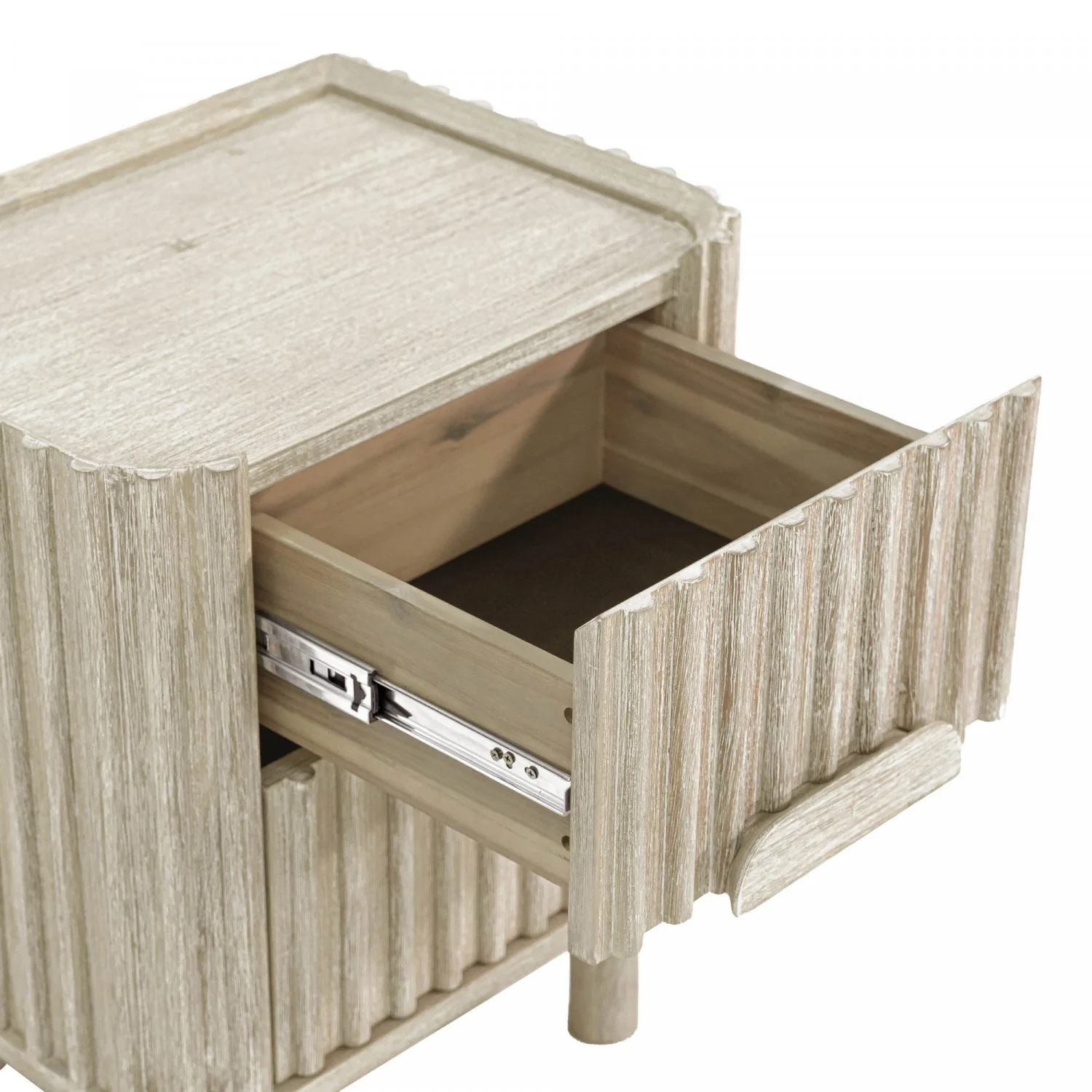 Humbach Night Table - White Washed Natural - Image 10