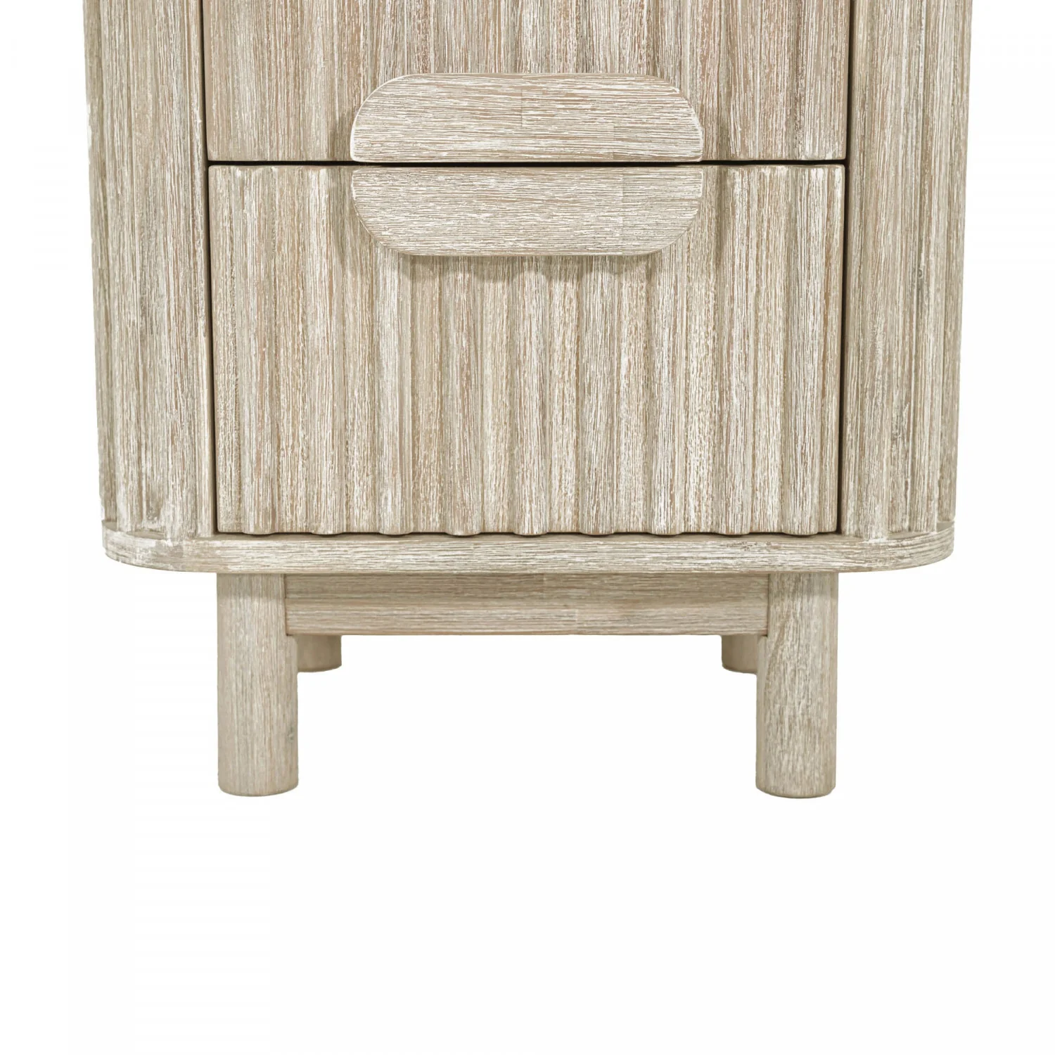 Humbach Night Table - White Washed Natural - Image 11