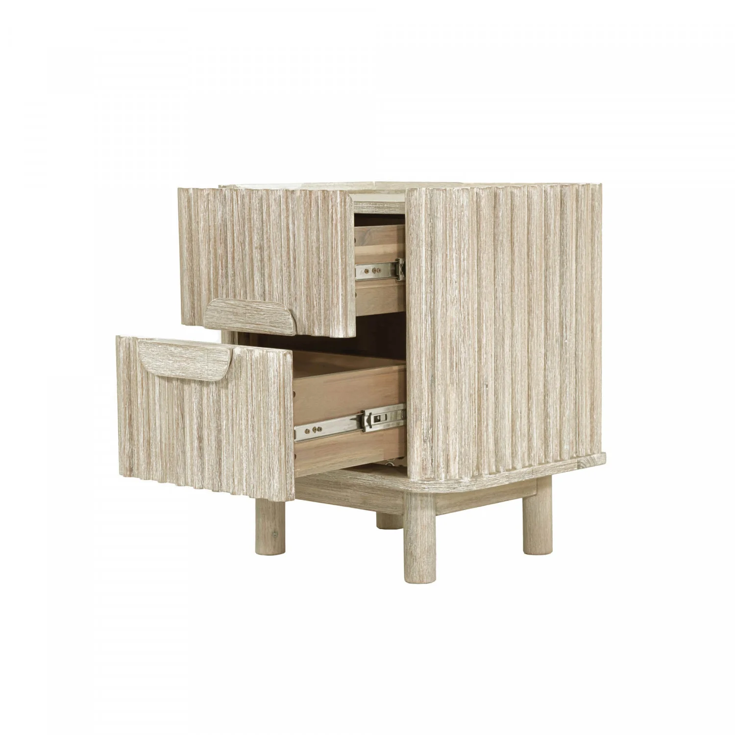 Humbach Night Table - White Washed Natural - Image 6