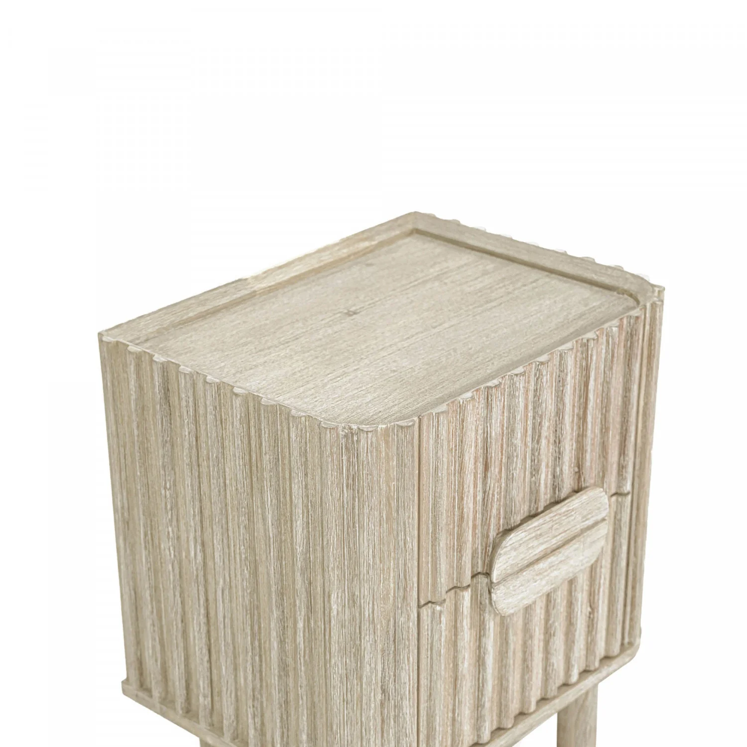Humbach Night Table - White Washed Natural - Image 9