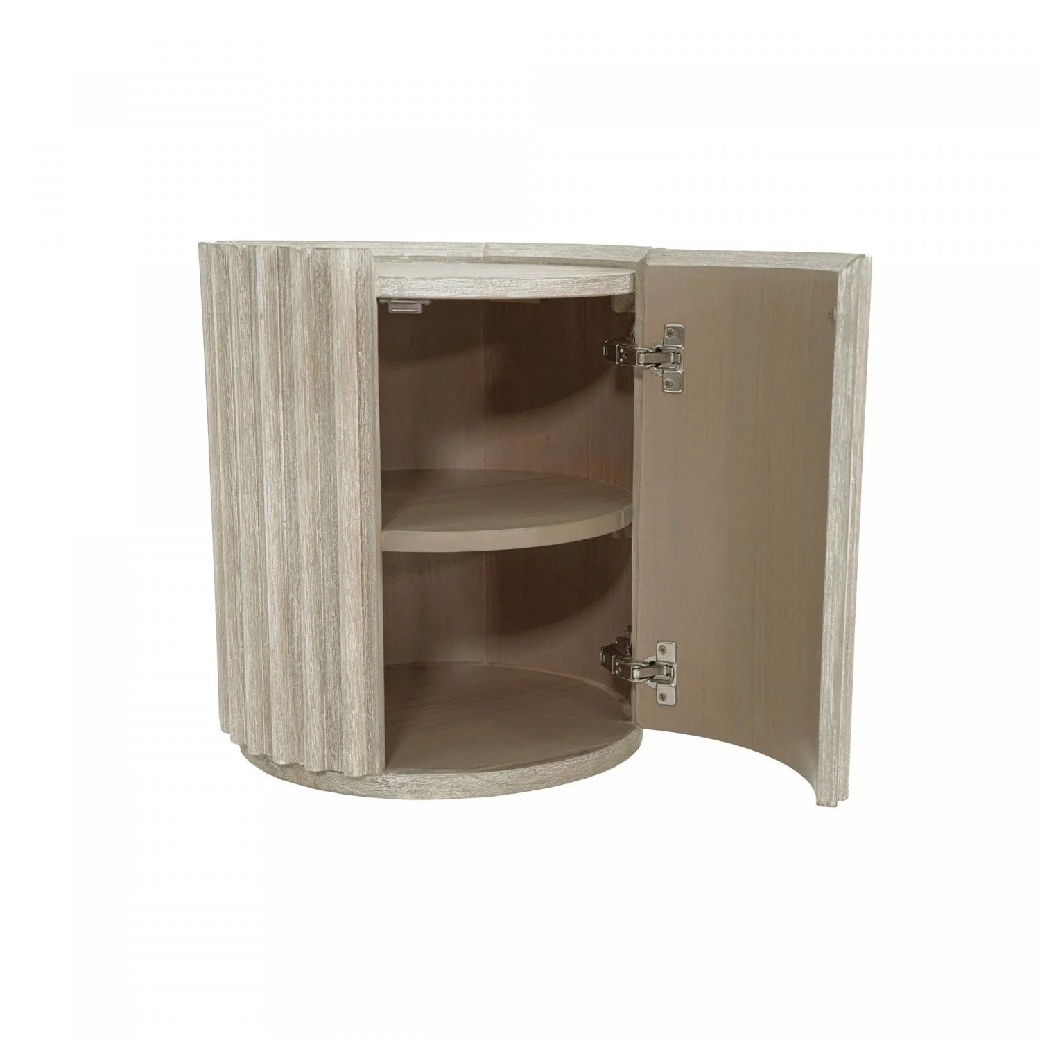 Humbach Side Table - White Washed Natural - Image 11