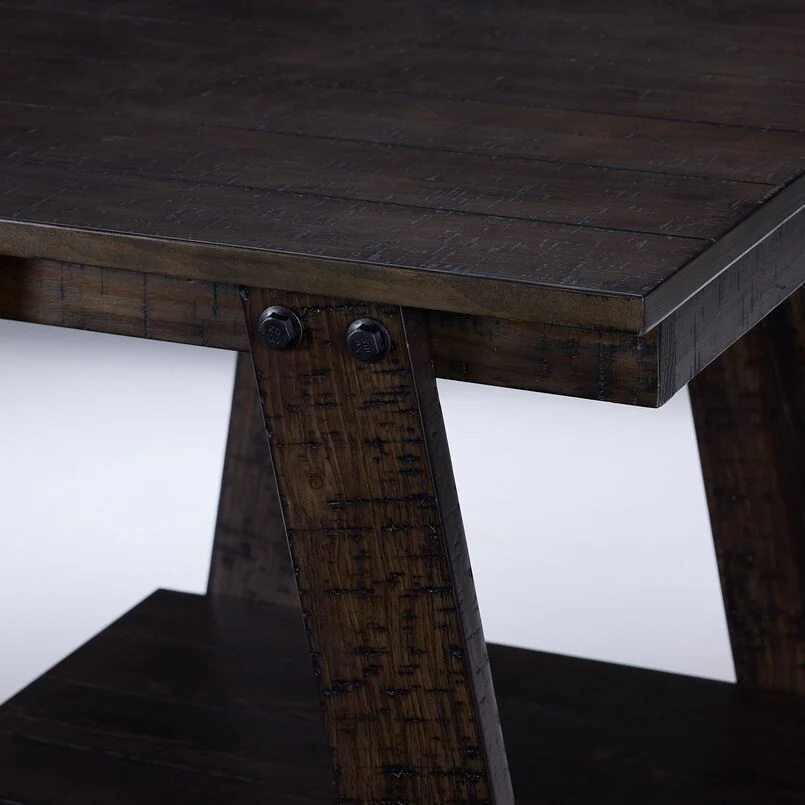 Huston 46" Coffee Table - Grey - Image 3