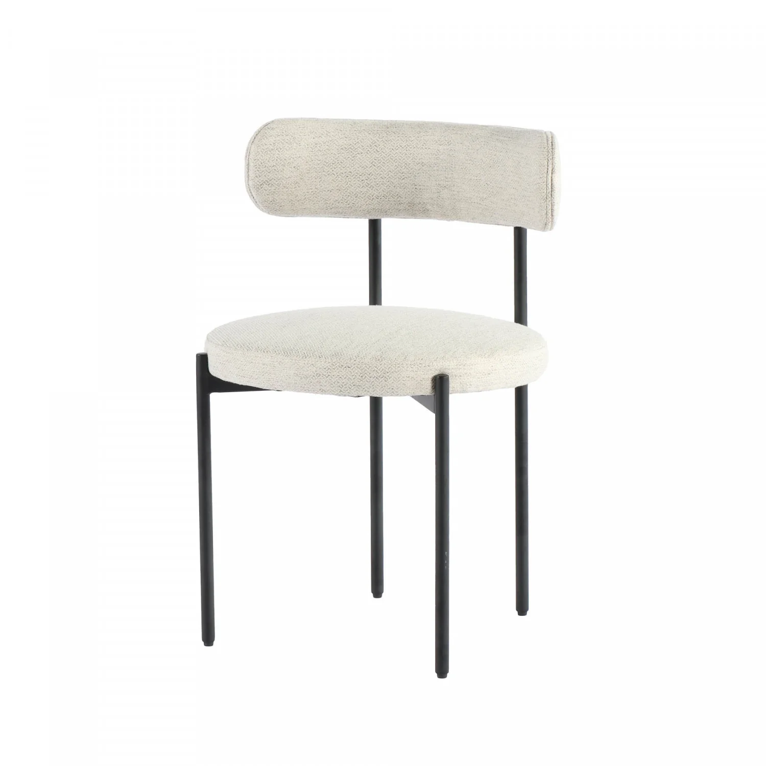 Hylstrom Dining Chair - Grey/White - Set of Two