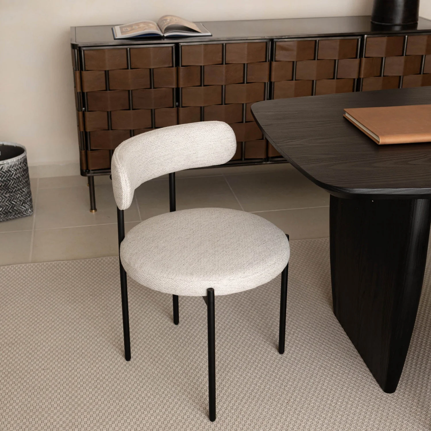 Hylstrom Dining Chair - Grey/White - Set of Two - Image 7